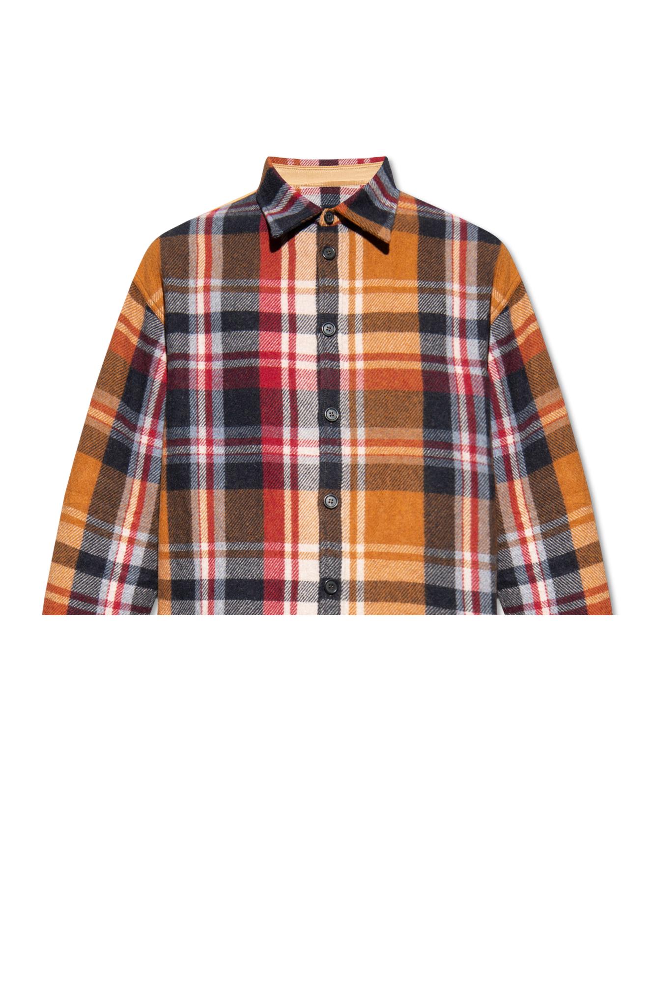 Dsquared2 Checked Shirt In Neutral
