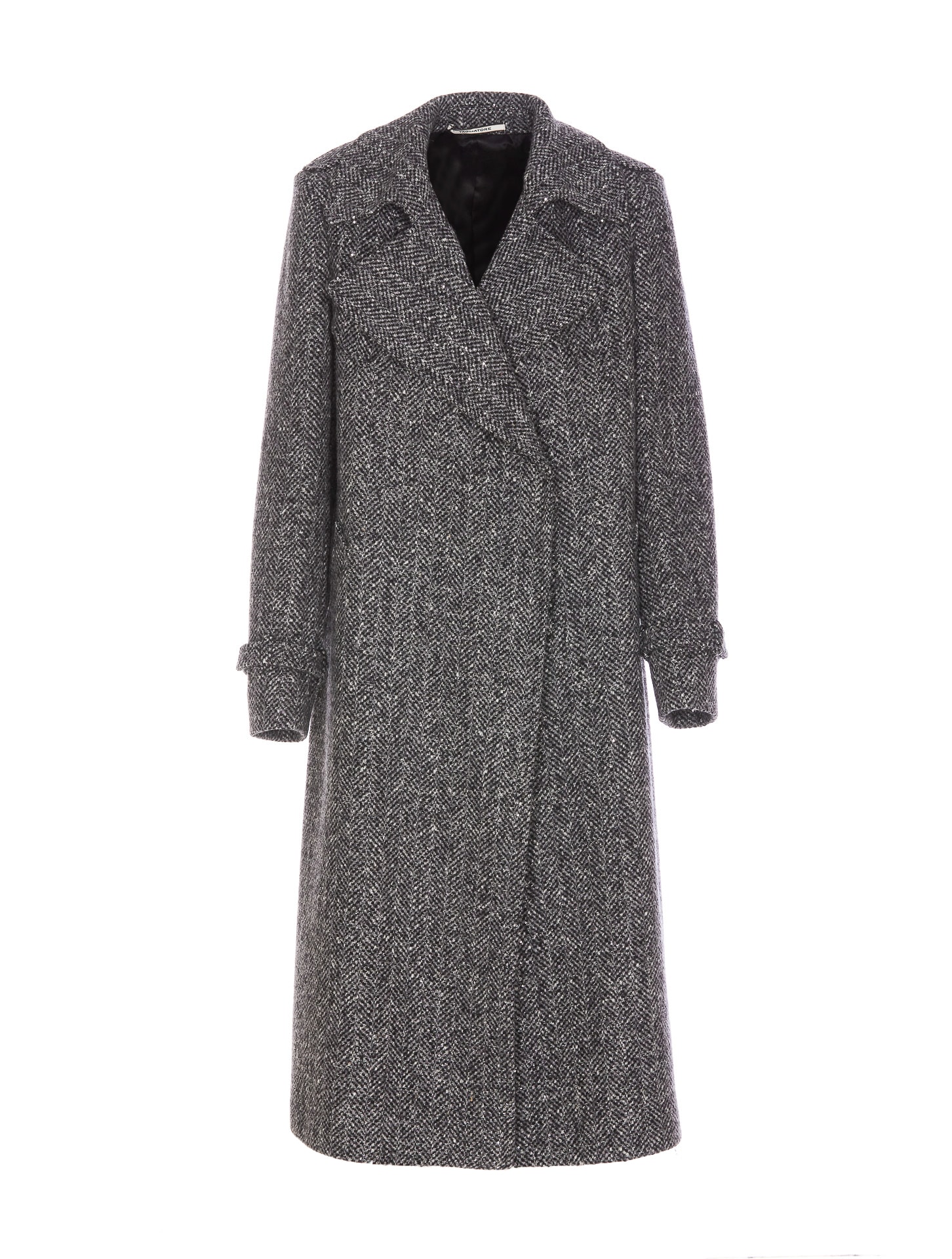 Shop Tagliatore Carola Coat In Grey