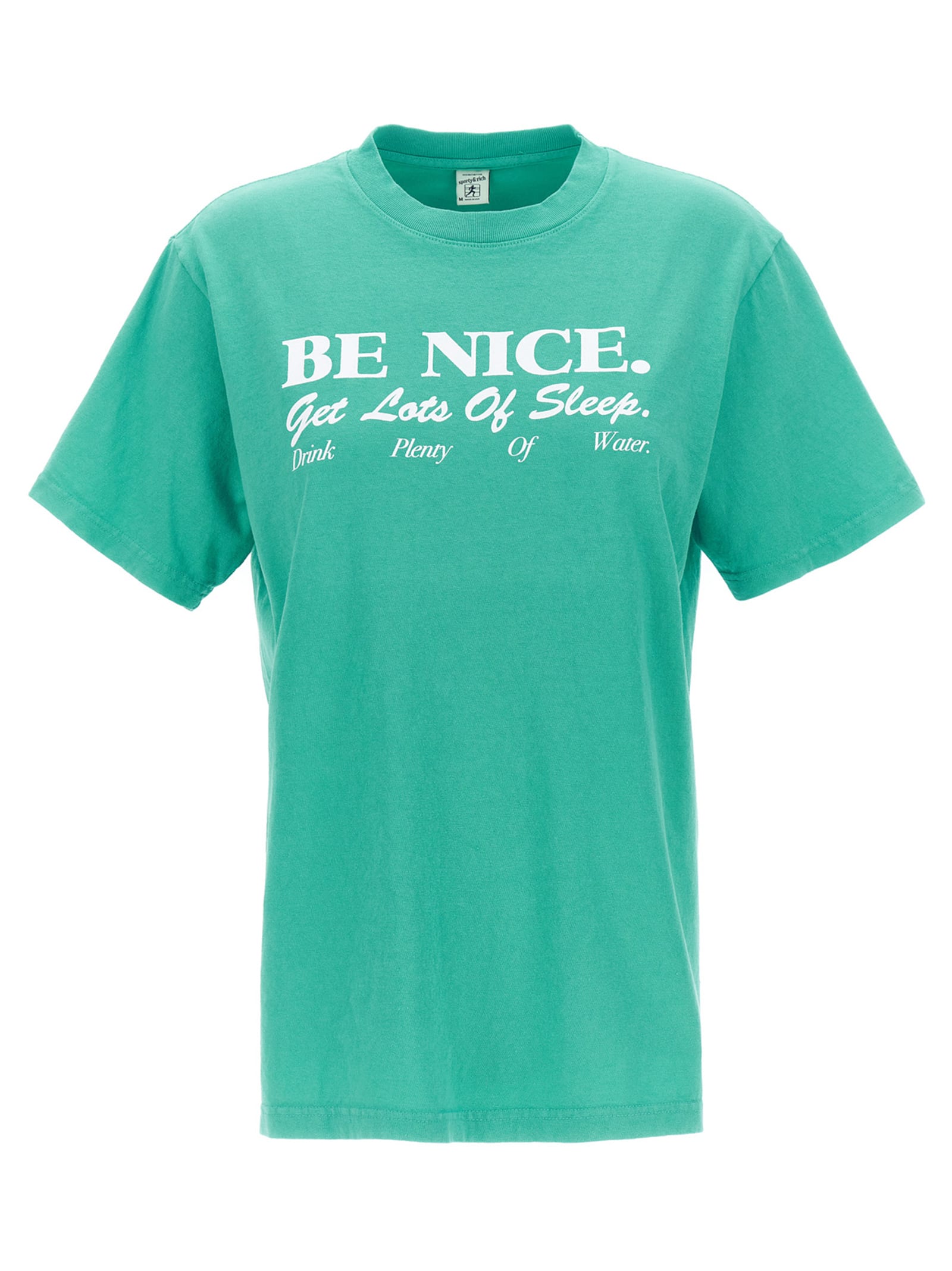 Shop Sporty & Rich T-shirt Be Nice In White