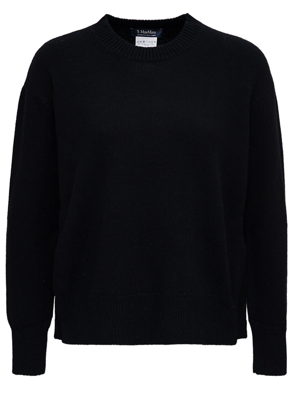 'S Max Mara Black Wool And Cashmere Sweater