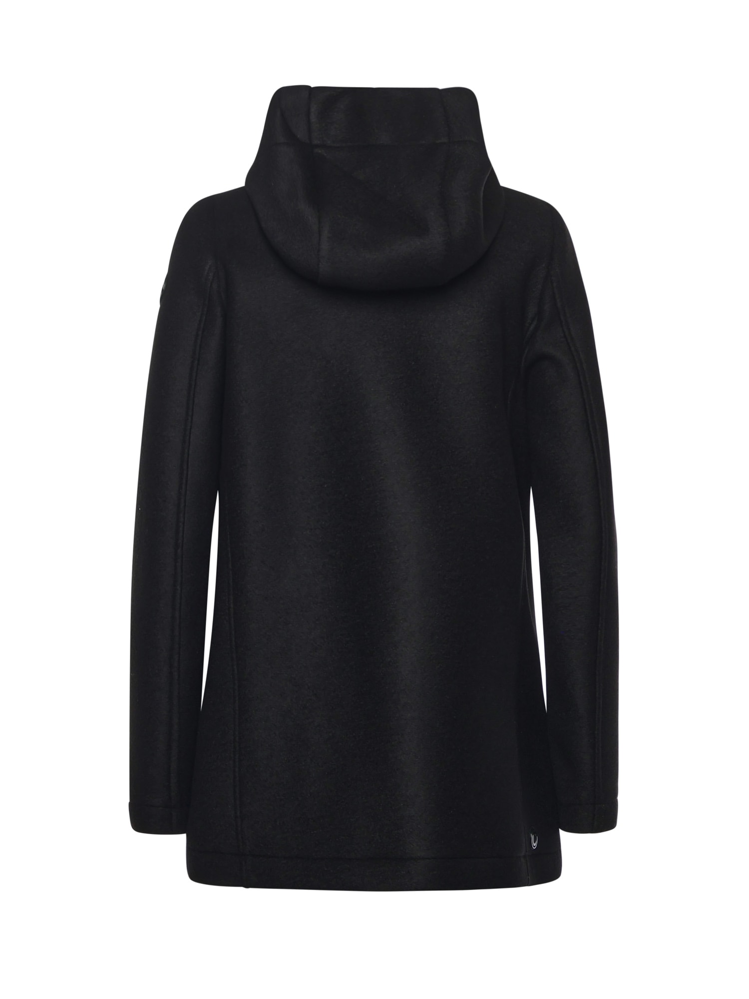 Colmar Hooded Coat In Black