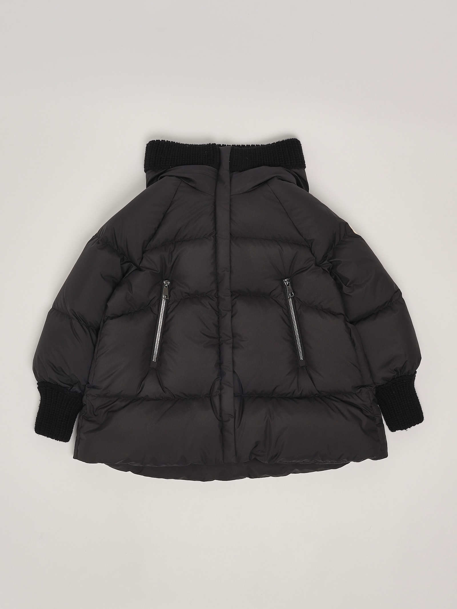 Shop Moncler Ronda Down Jacket In Nero