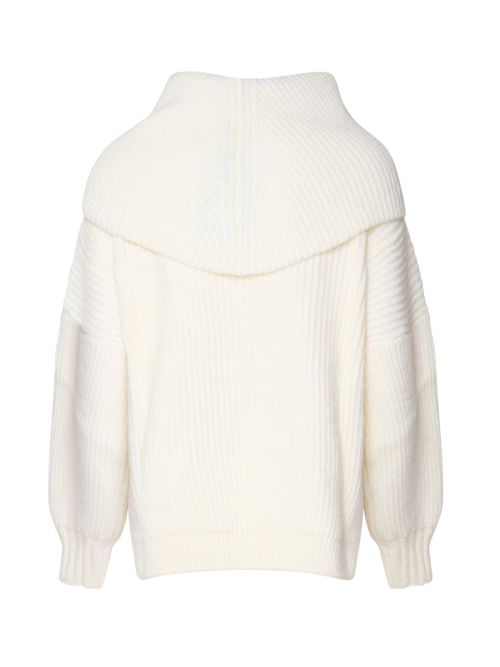 Shop Pinko Sphynx Knit In White