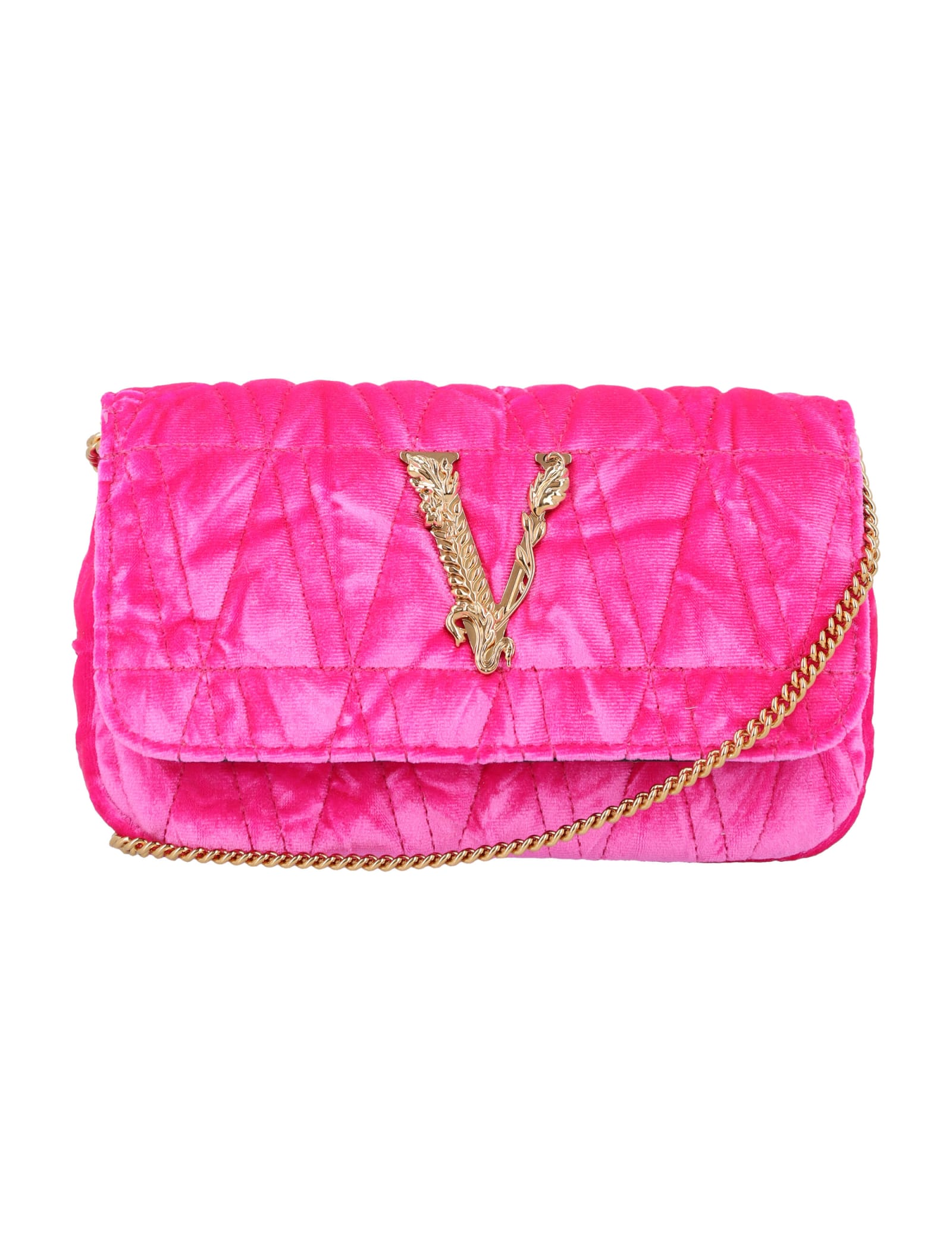 Versace Virtus Small Shoulder Bag  Women Mini Bags & Clutches • Regarti