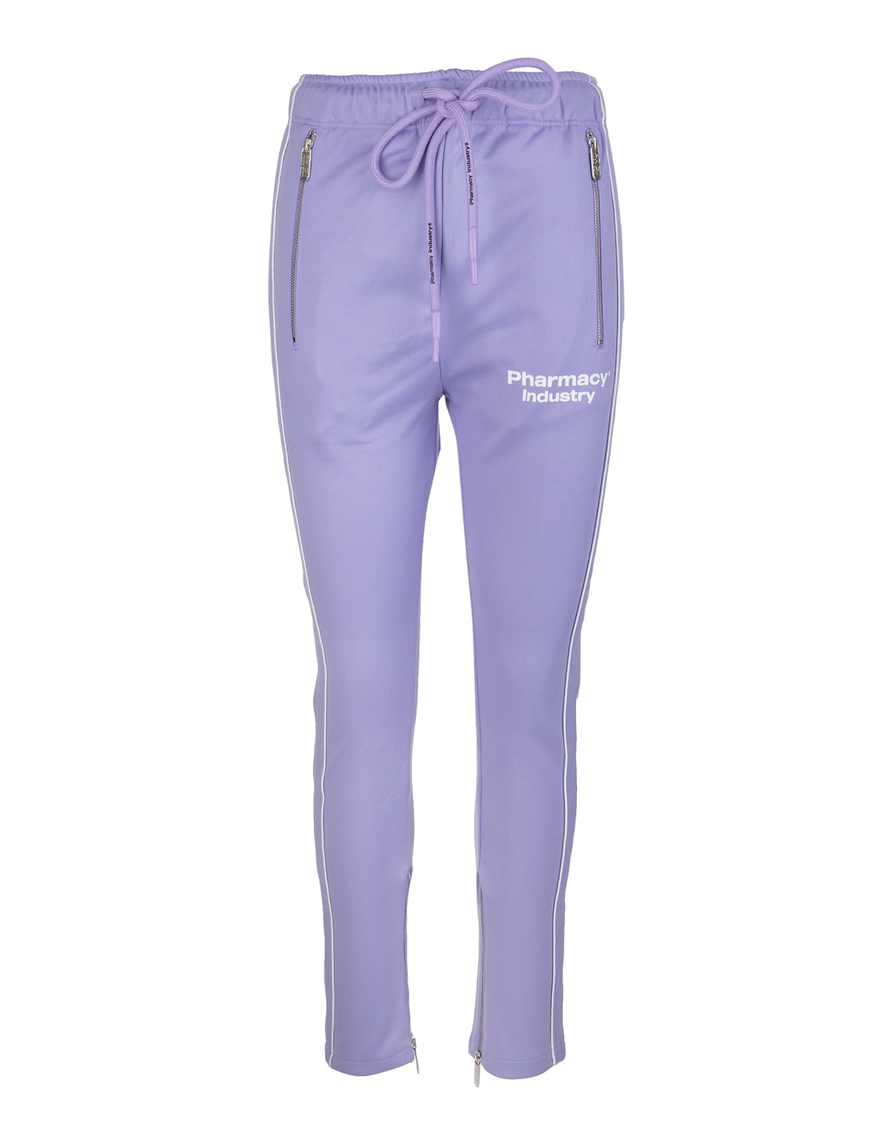 Pharmacy Industry Lilac Slim Fit Woman Joggers With Logo