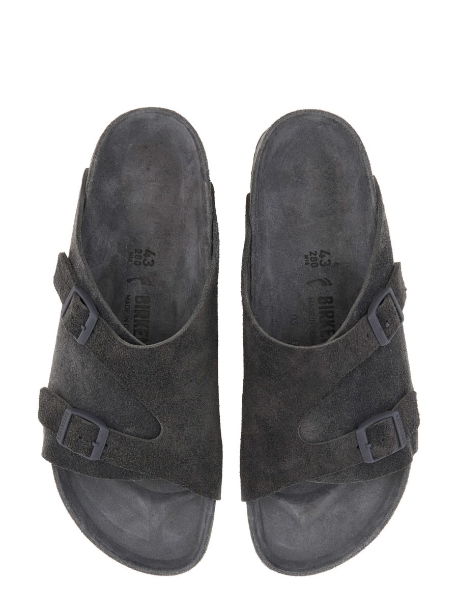 Shop Birkenstock Sandal Zürich In Grey