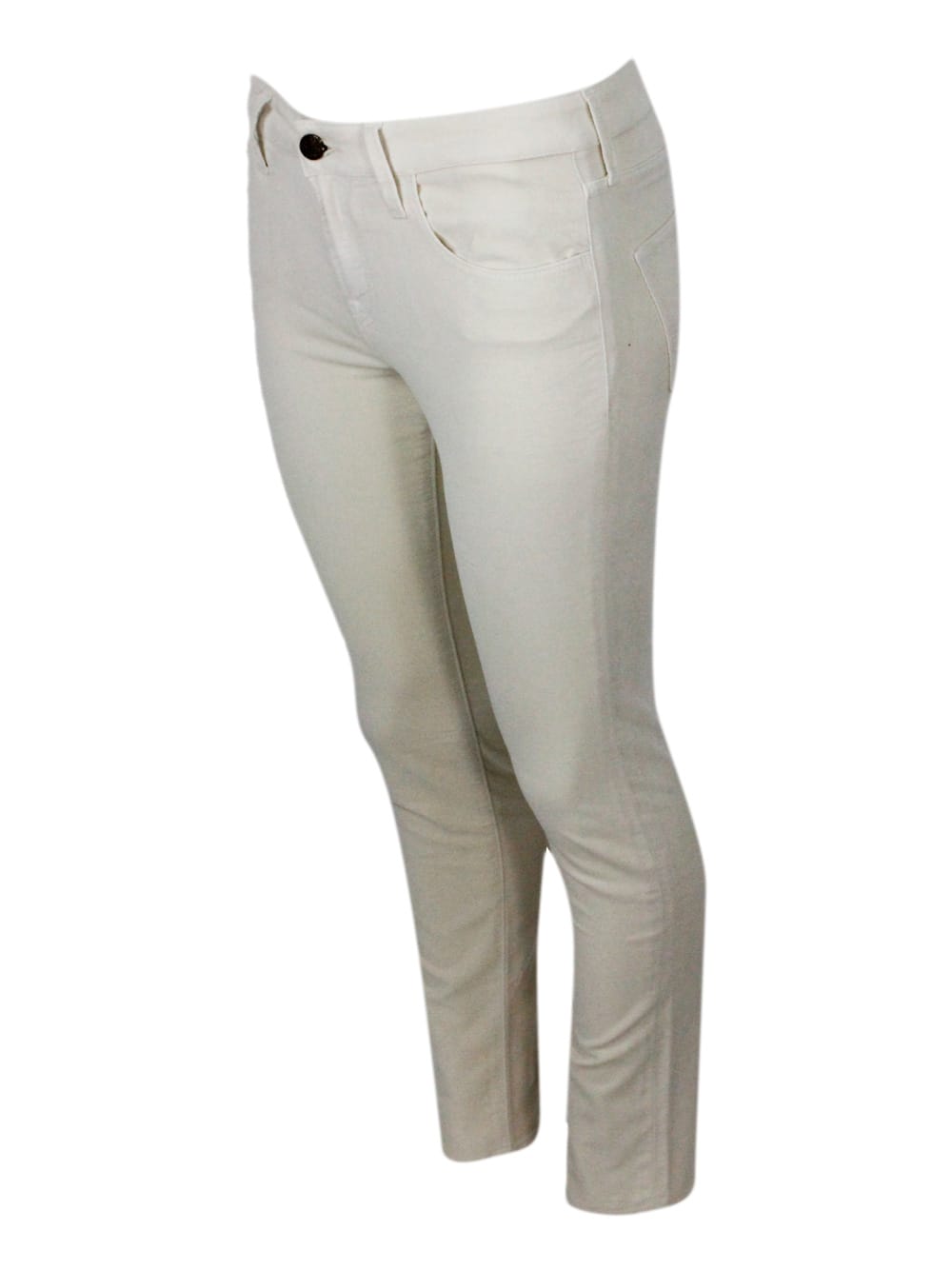 Jacob Cohen Corduroy Trousers In Beige