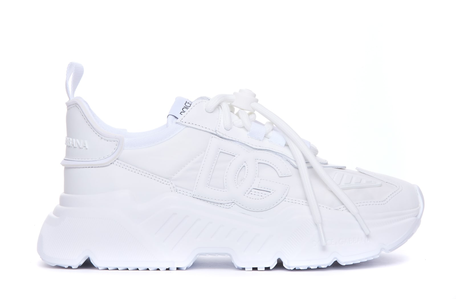 Shop Dolce & Gabbana Daymaster Sneakers In White