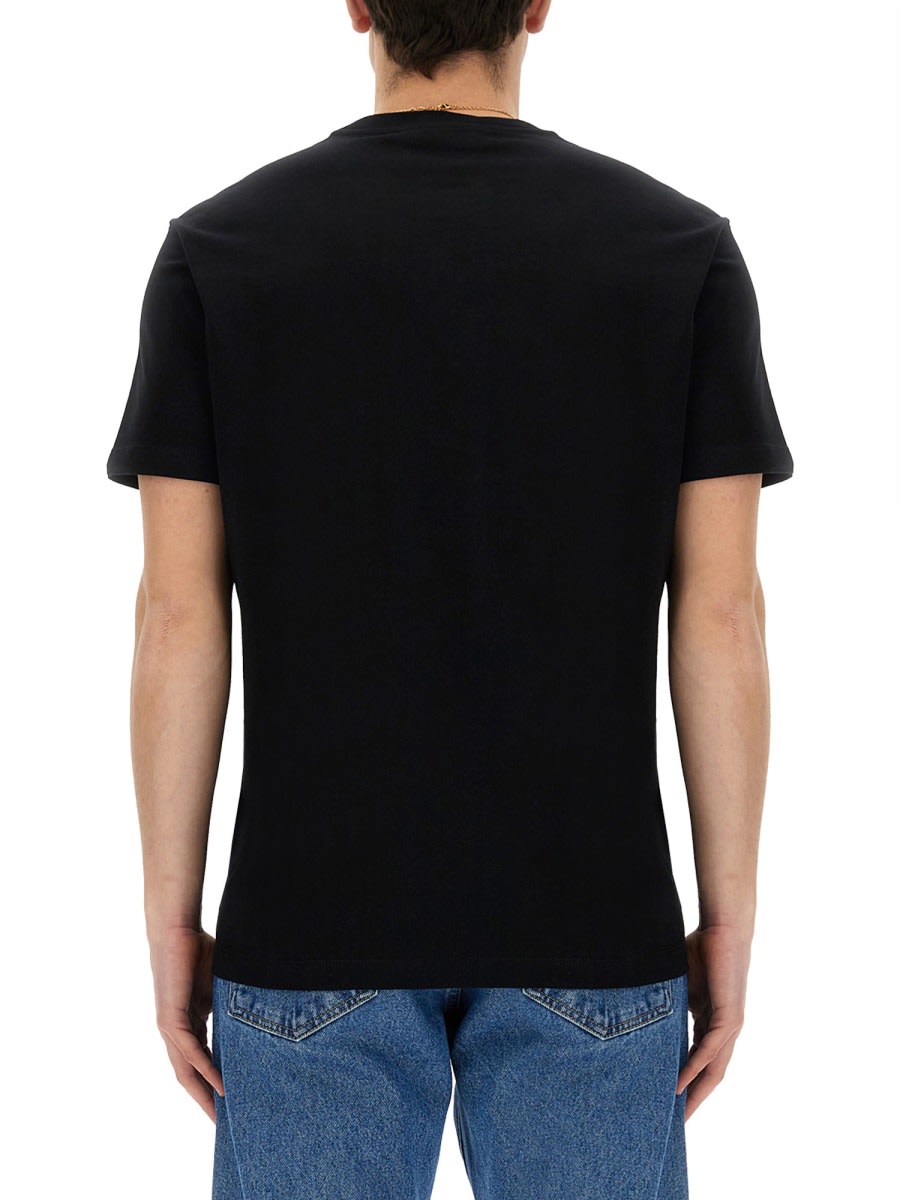 Shop Versace Jellyfish T-shirt In Black