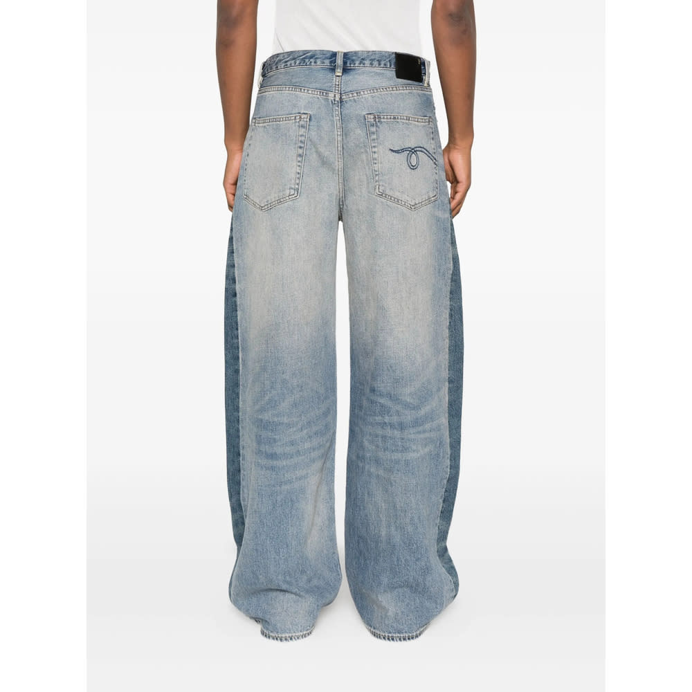 R13 Cotton Denim In Blue