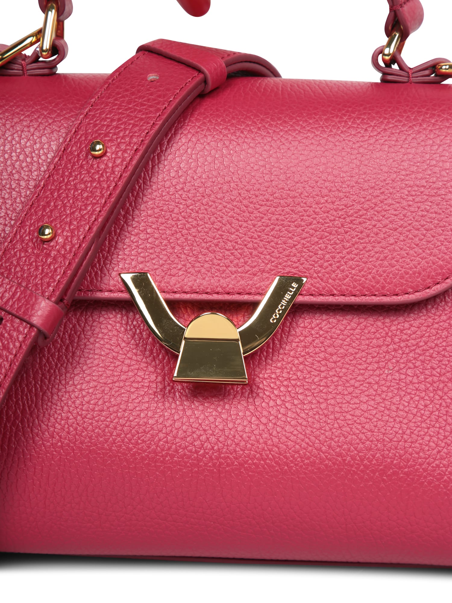 Coccinelle Dew Top Handle Bag In Bordeaux In Bordeaux