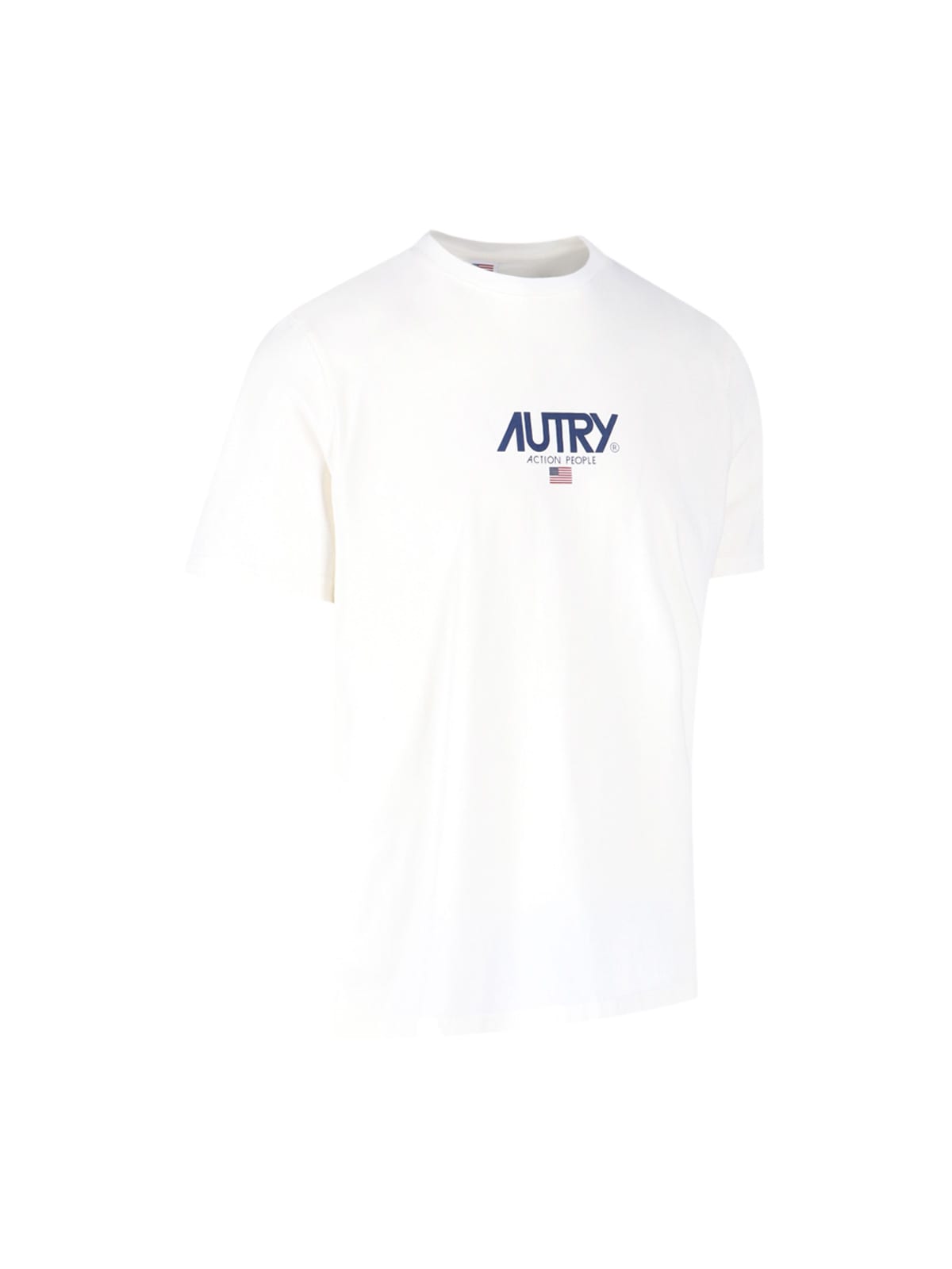 Shop Autry Logo T-shirt In White