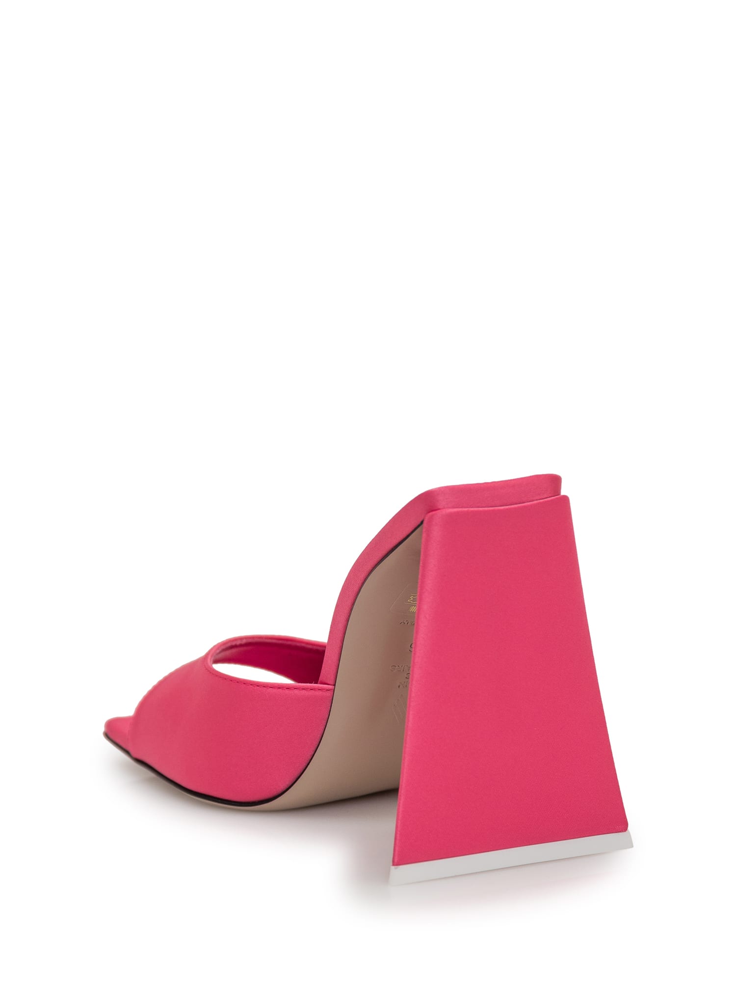 Shop Attico Devon Mule Sandal In Pink