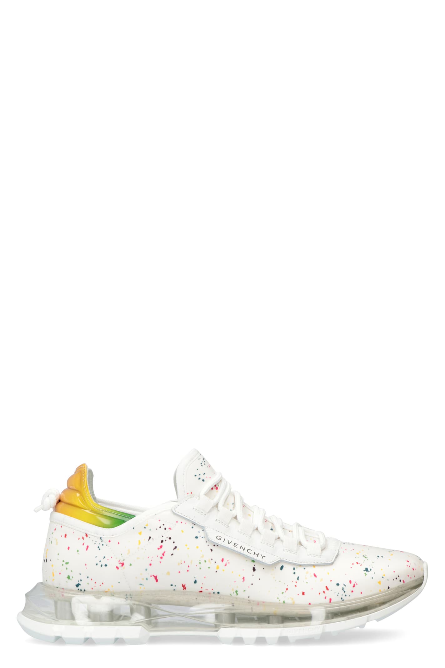 GIVENCHY SPECTRE PRINTED FABRIC SNEAKERS,BH003AH0TY 100