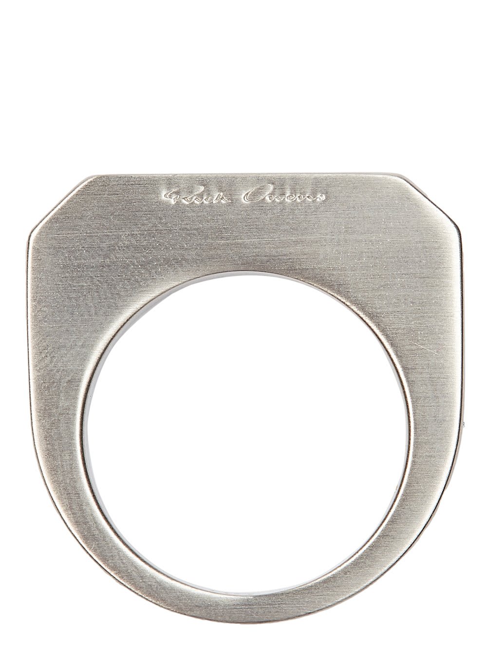 Rick Owens Hollywood Ring Accessories In Silver