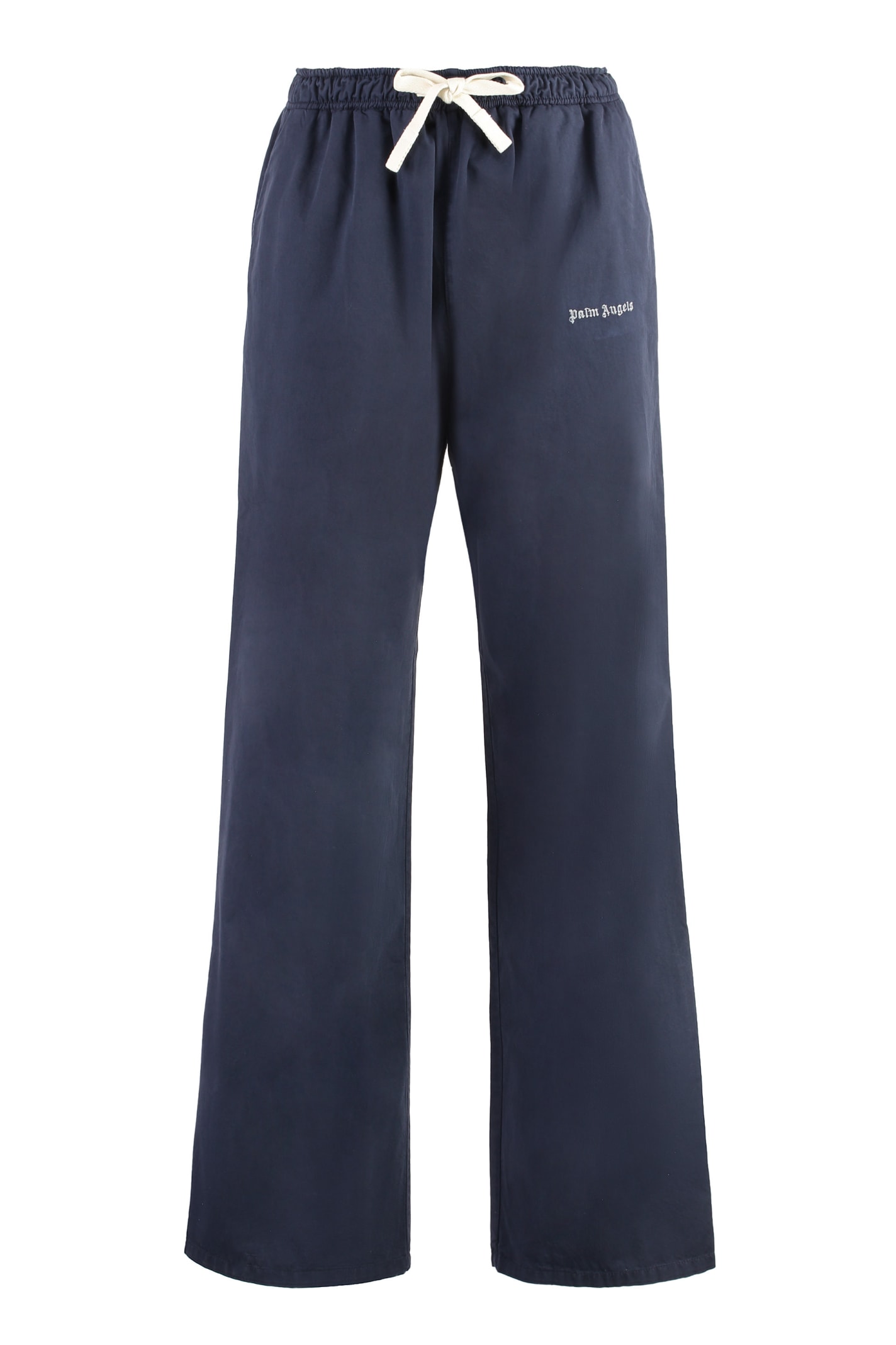 PALM ANGELS COTTON TROUSERS