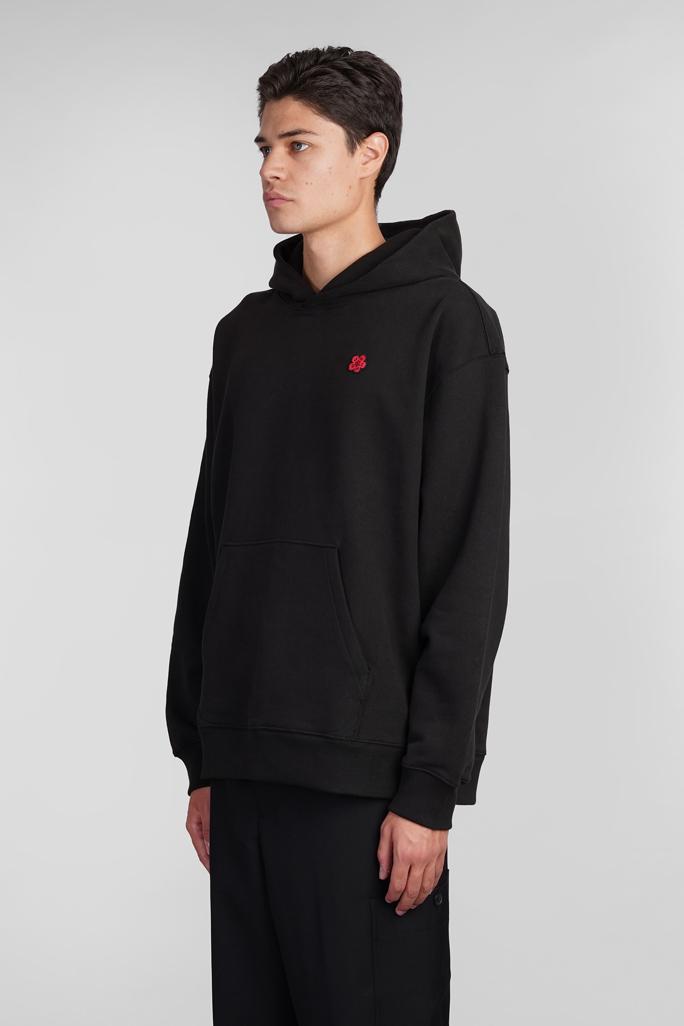 Shop Kenzo Sweatshirt In Black Cotton