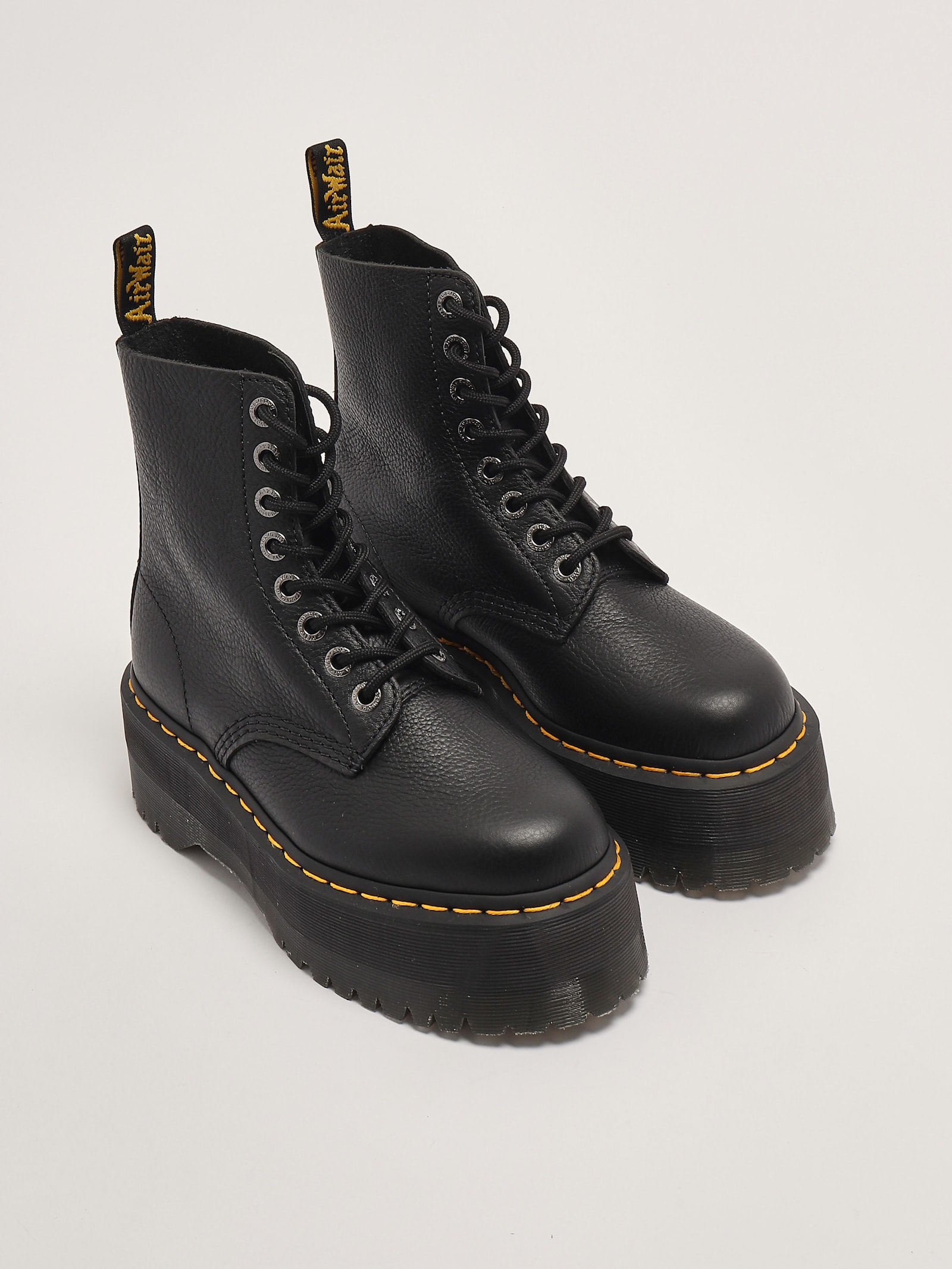 Shop Dr. Martens' Pascal Boots In Nero