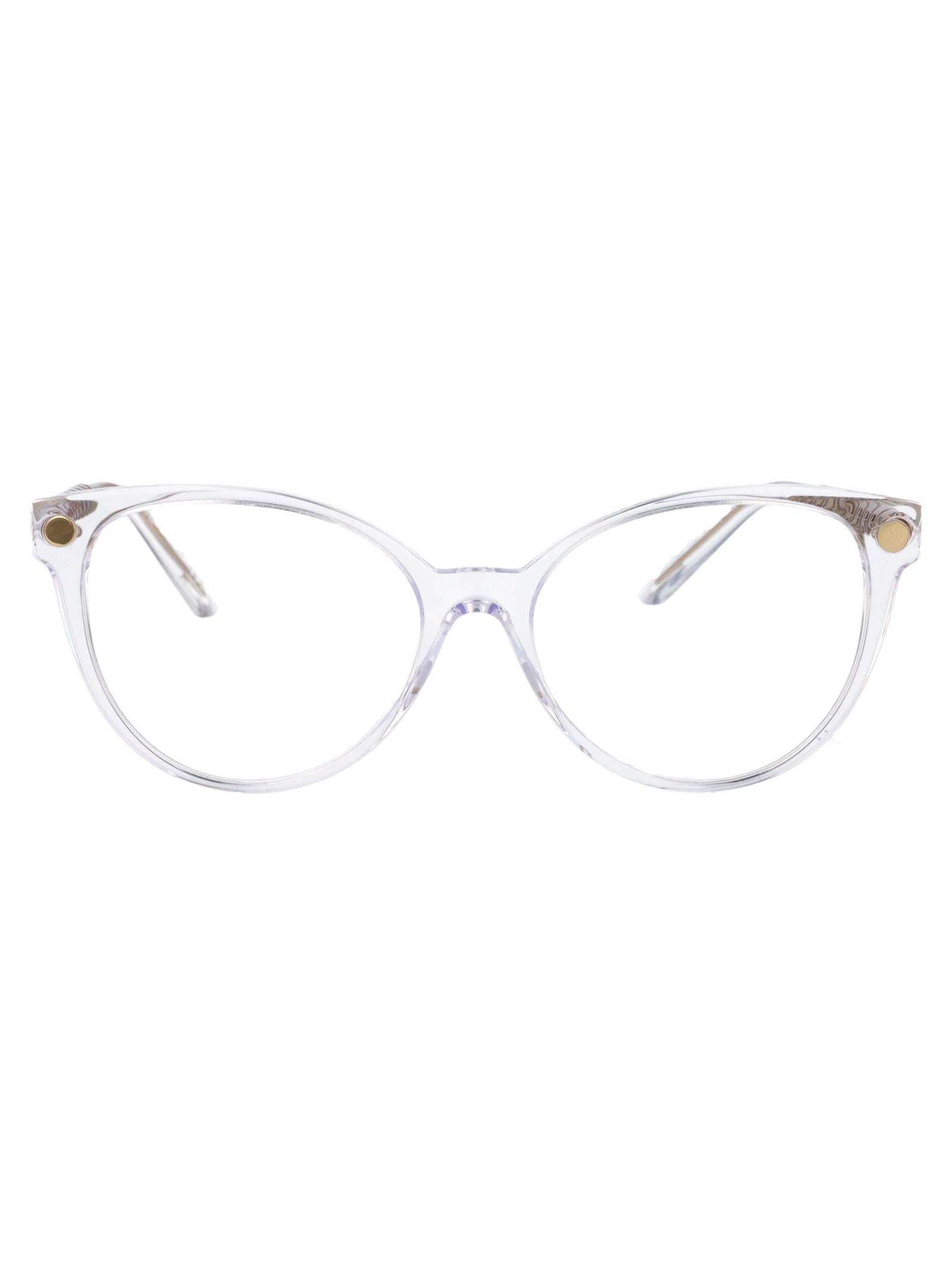 Shop Versace 0ve3353 Glasses In 148 Crystal