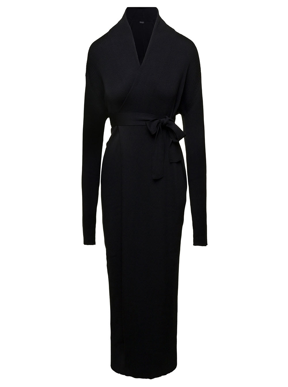 Balenciaga Velvet long-sleeve Mini Dress - Farfetch
