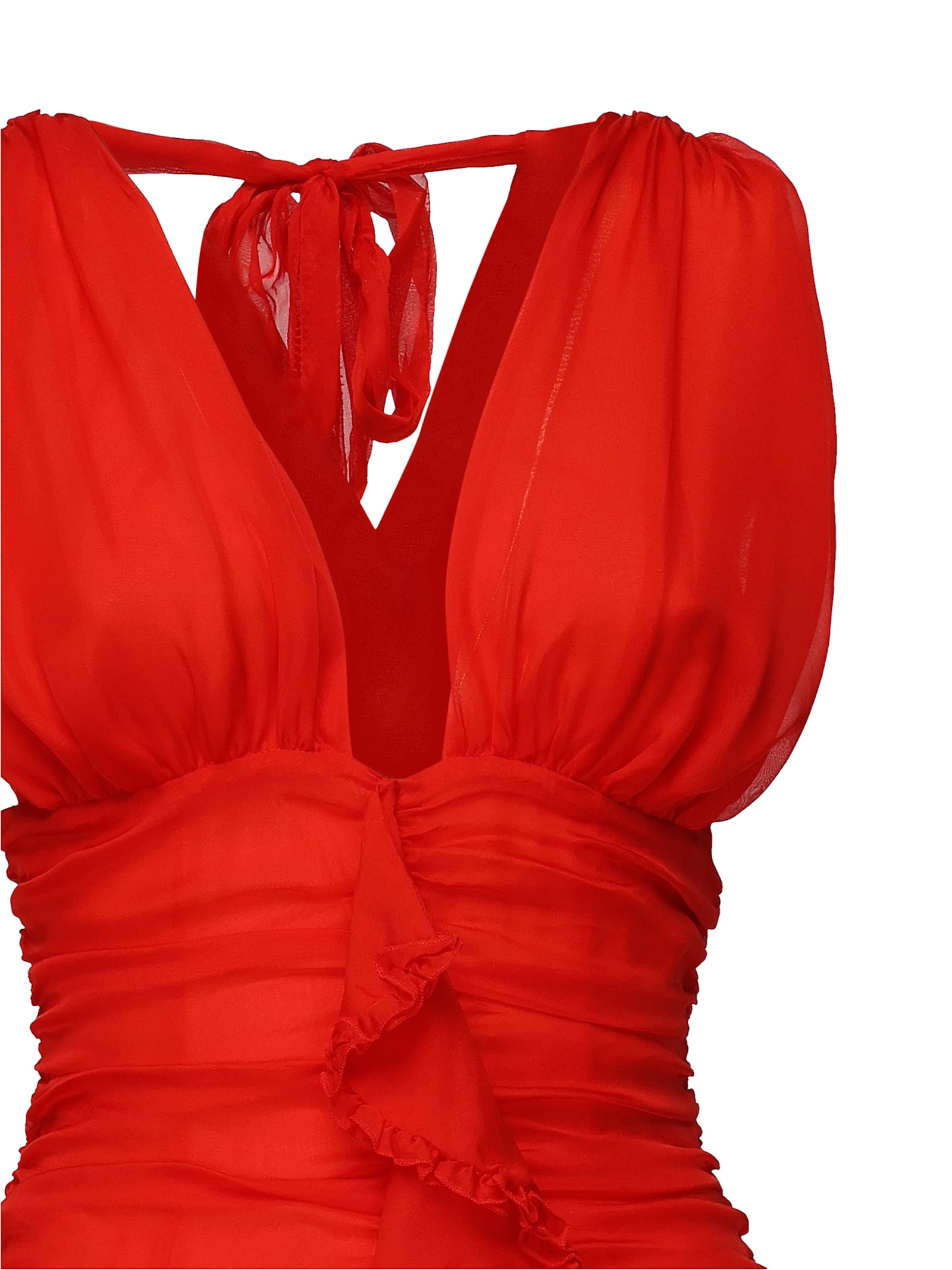 For Love &amp; Lemons Kayta Silk Dress