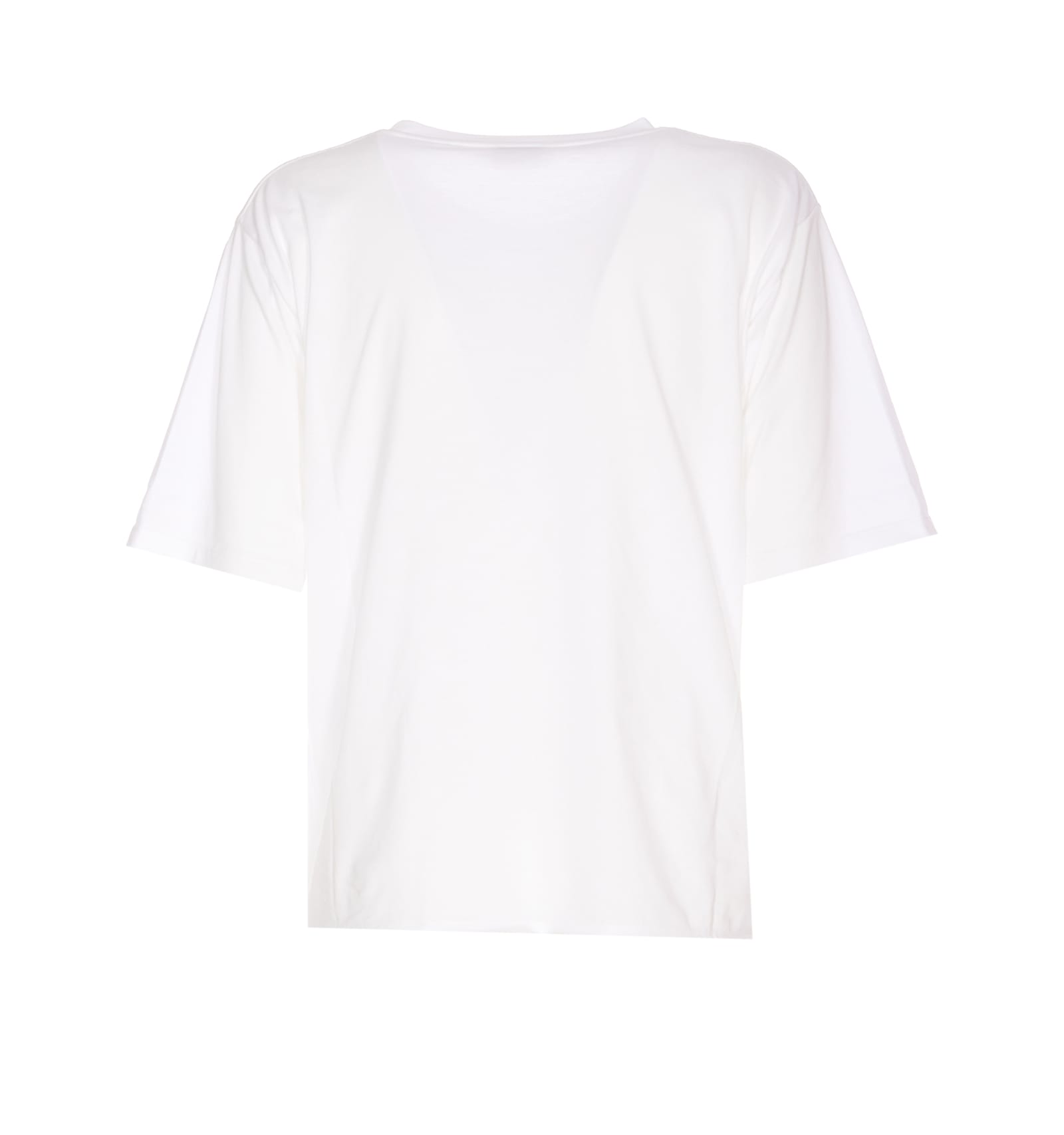 Shop Saint Laurent Rive Gauche T-shirt In White