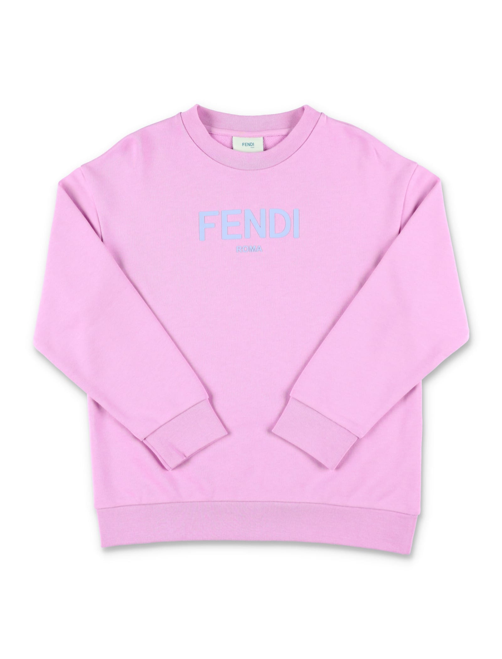 Fendi Kids Fuchsia sweatshirt with monogram Home