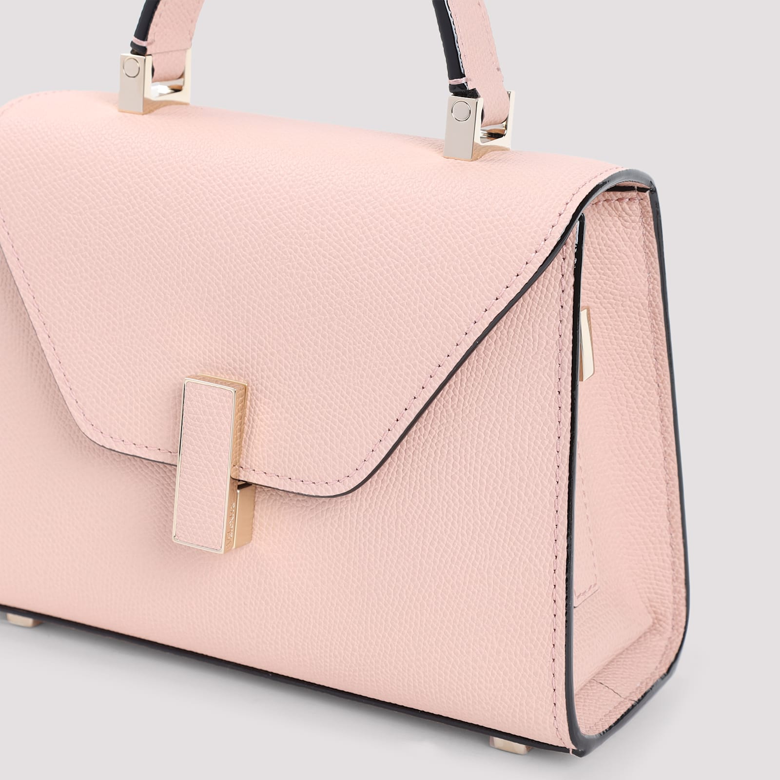 Shop Valextra Iside Crossbody Micro Bag In Pbm Bonne Mine