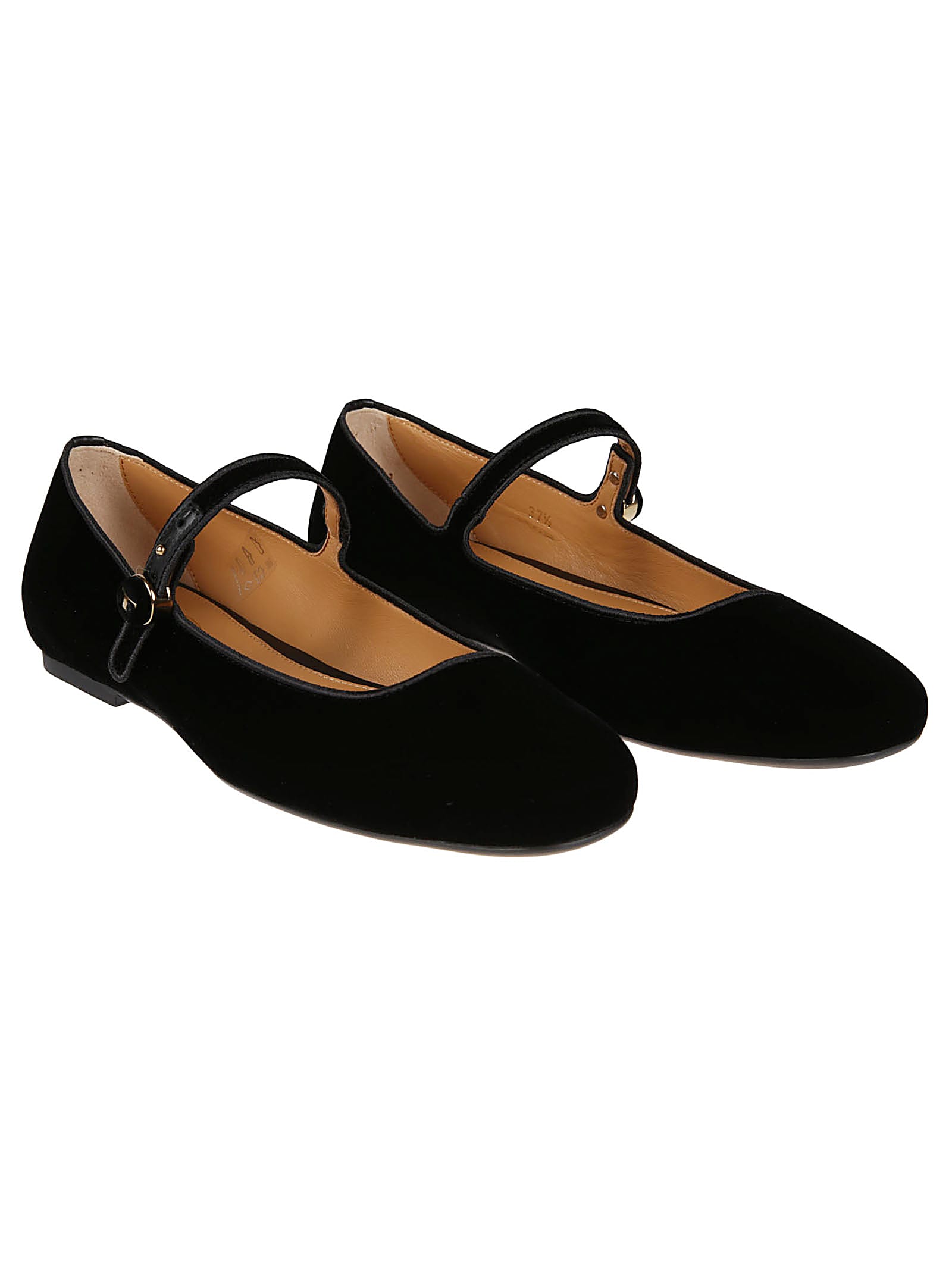 Shop Tod's Flat 23l Ballerinas In Nero