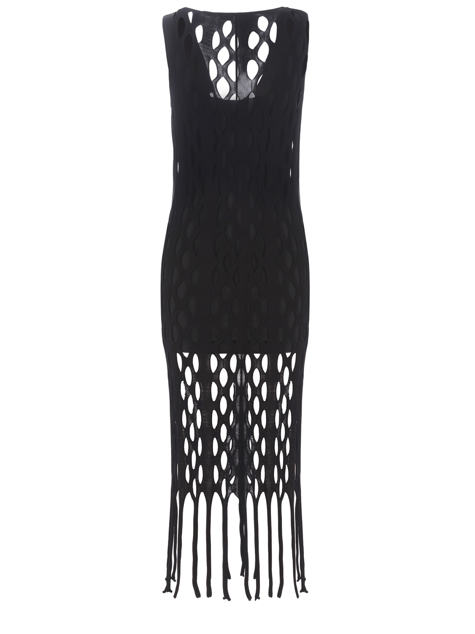 Shop Pinko Dress  Killbill Made Of Knitted In Black