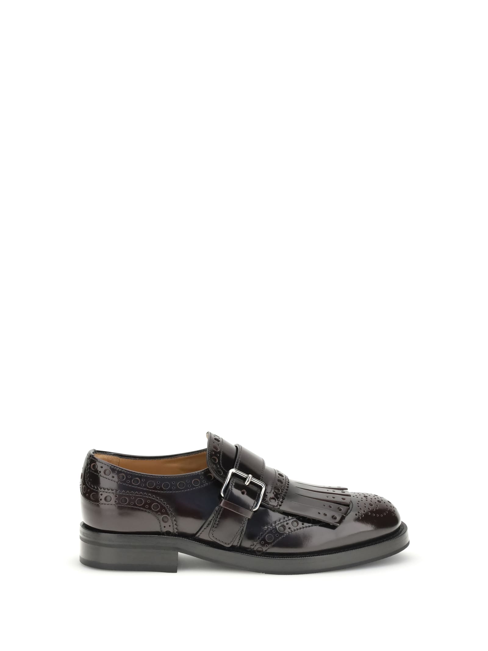 Church's Women Buckle Monk Strap Laced Shoes In Multi