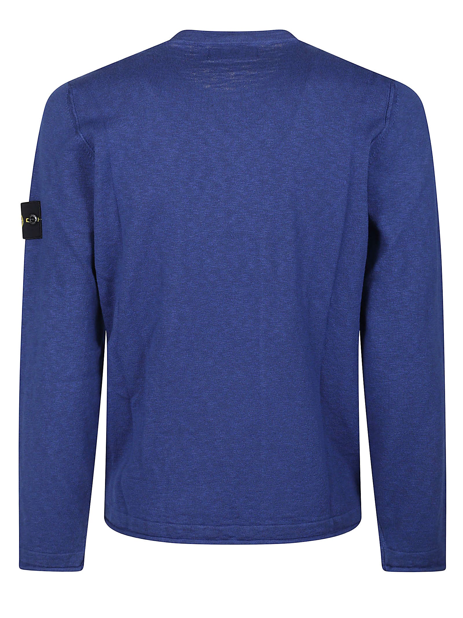 Stone Island Felpa Classica In Bright Blue