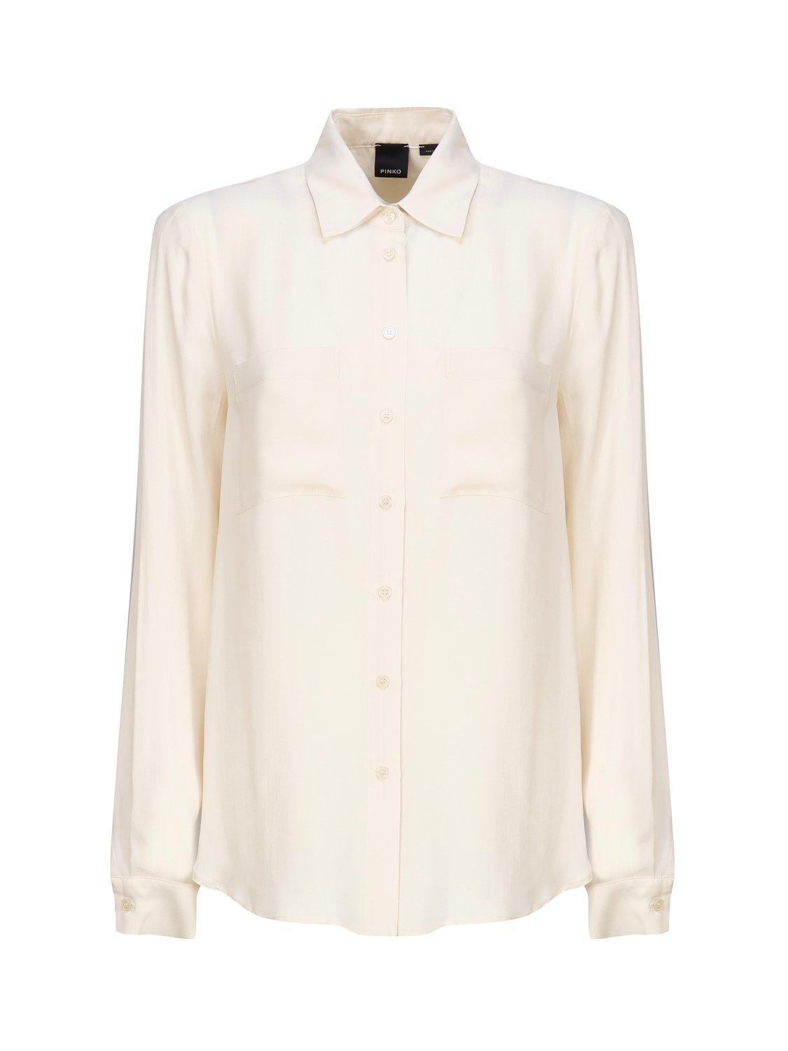 PINKO BUTTONED LONG-SLEEVED SHIRT