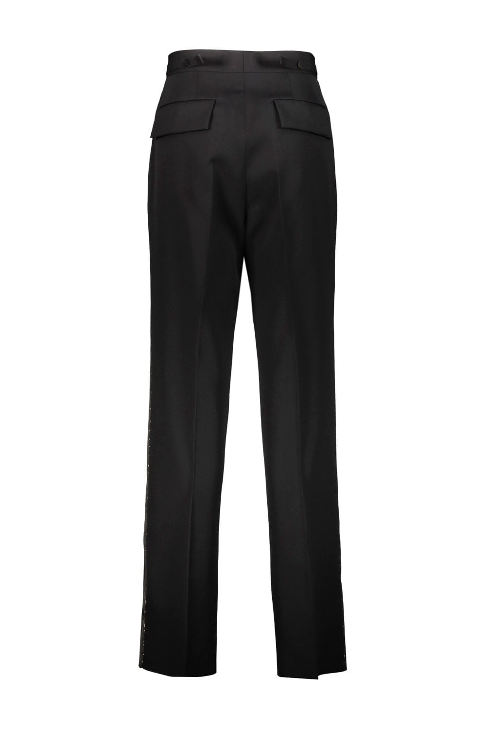 Shop Sapio N°9 Gabardine Smoking Pant In Black