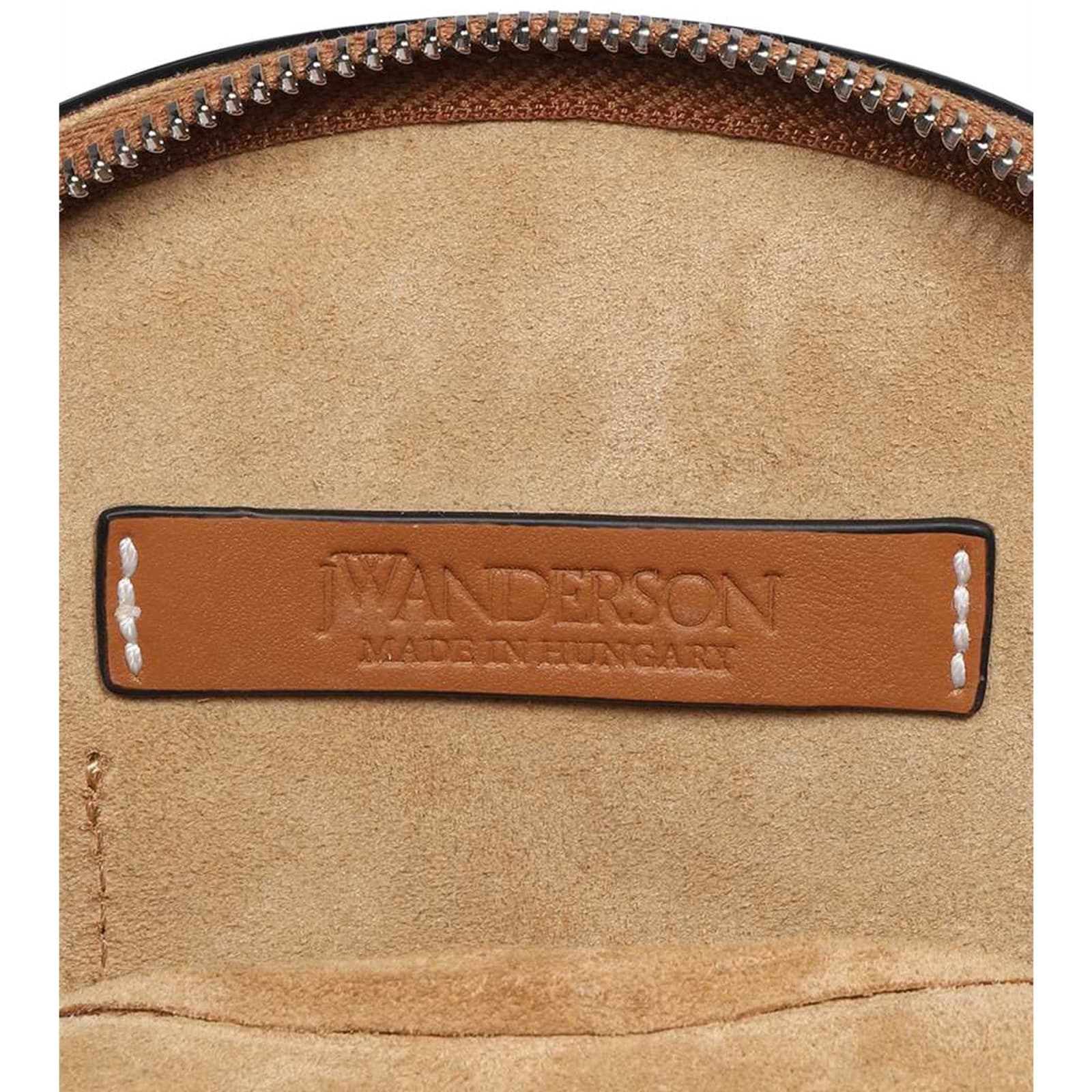 Shop Jw Anderson Midi Cap Shoulder Bag In Brown