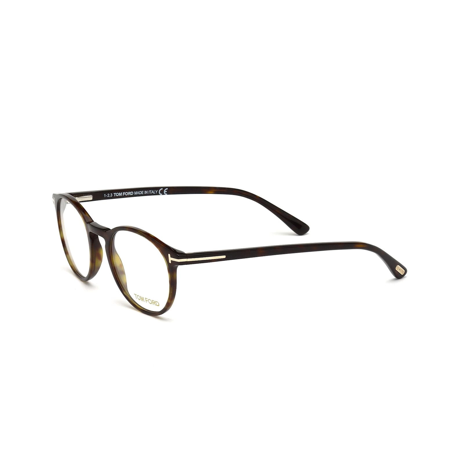 Tom Ford Logo Marking Flat Light Mirror In 48052 - Avana Scura