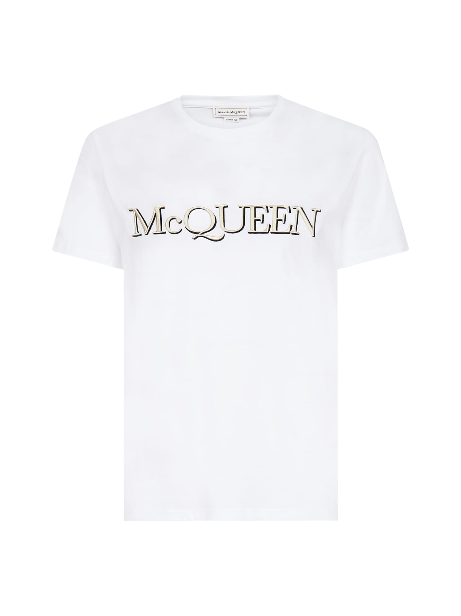 Alexander McQueen Logo Cotton T-shirt