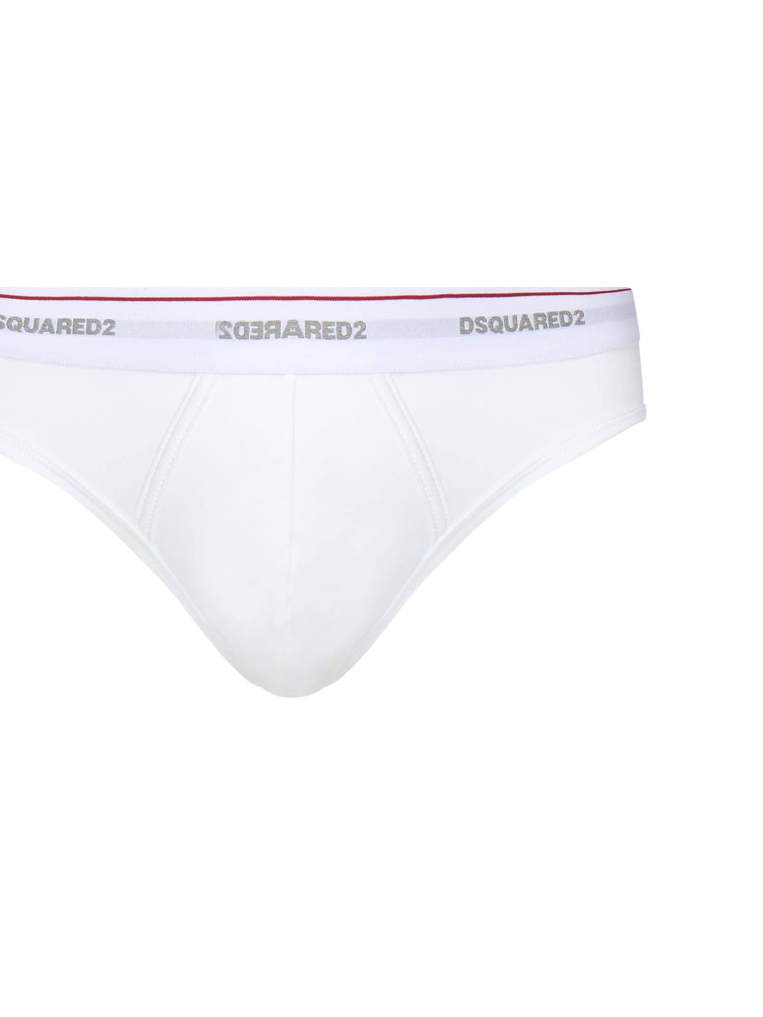 Dsquared2 3-pack Briefs In White