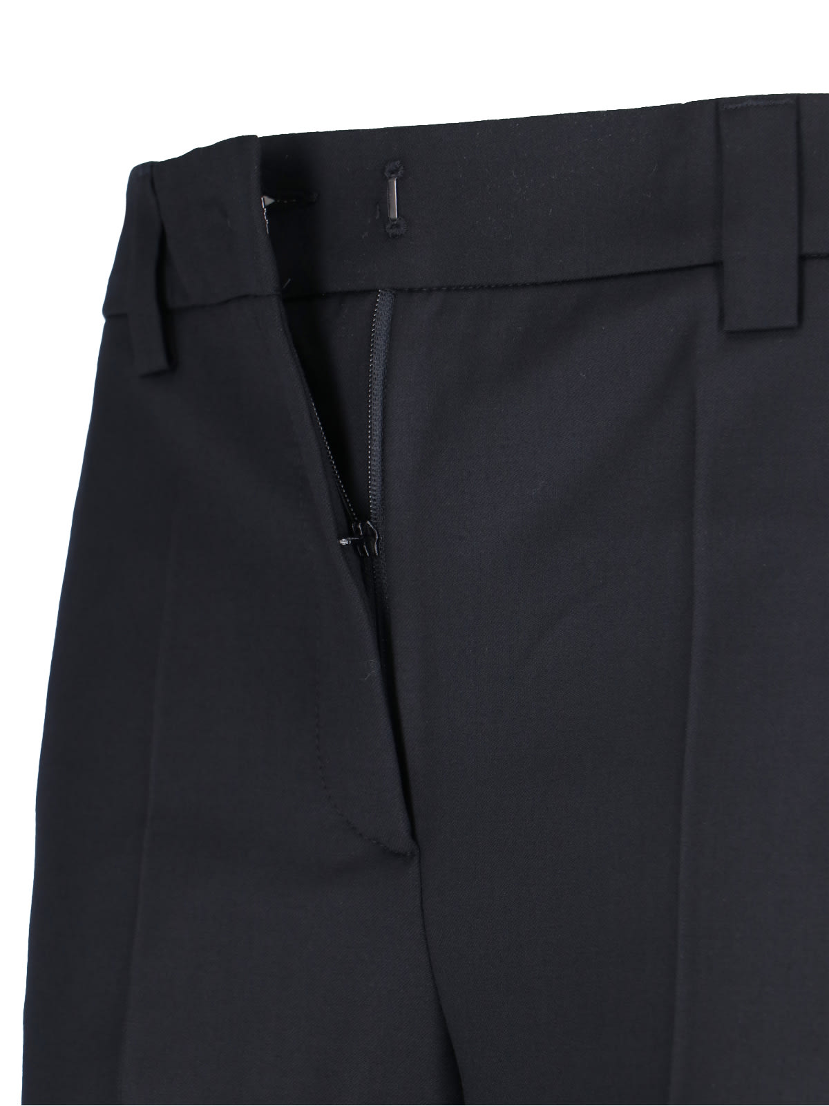Shop Incotex Straight Wool Pants