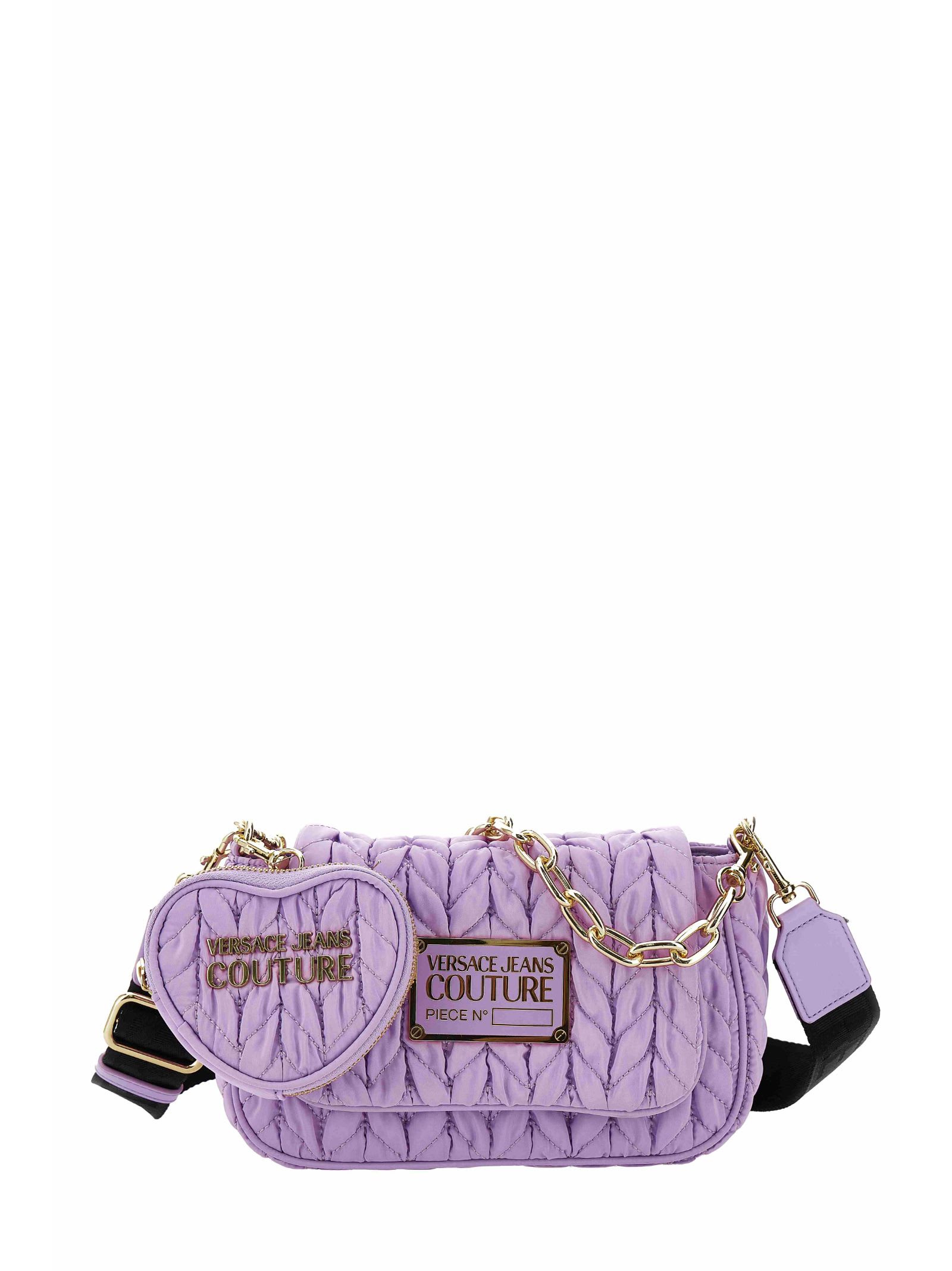 Shop Versace Jeans Couture Bag In Purple