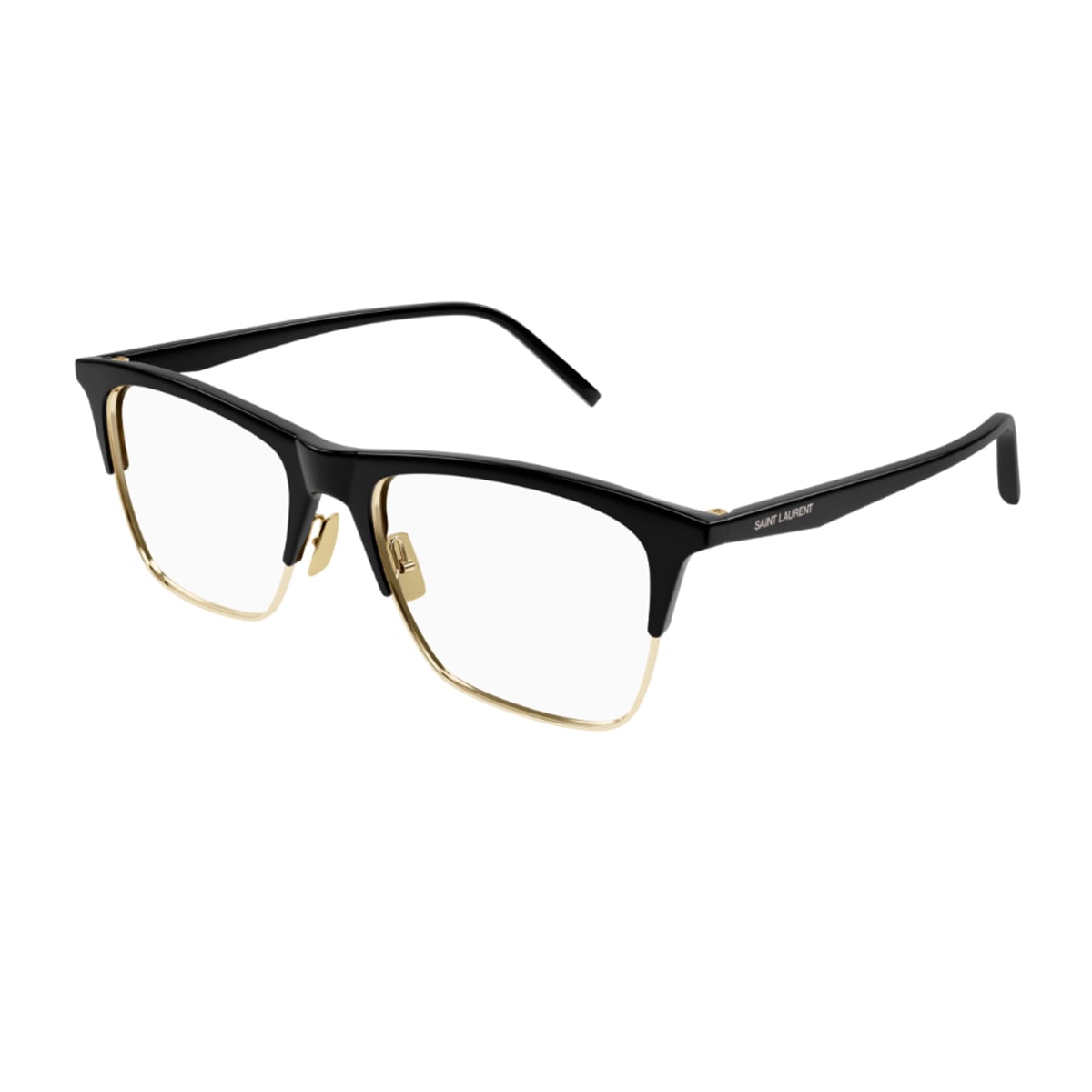 Shop Saint Laurent Sl 786 Linea Sl Logo 003 Black Glasses