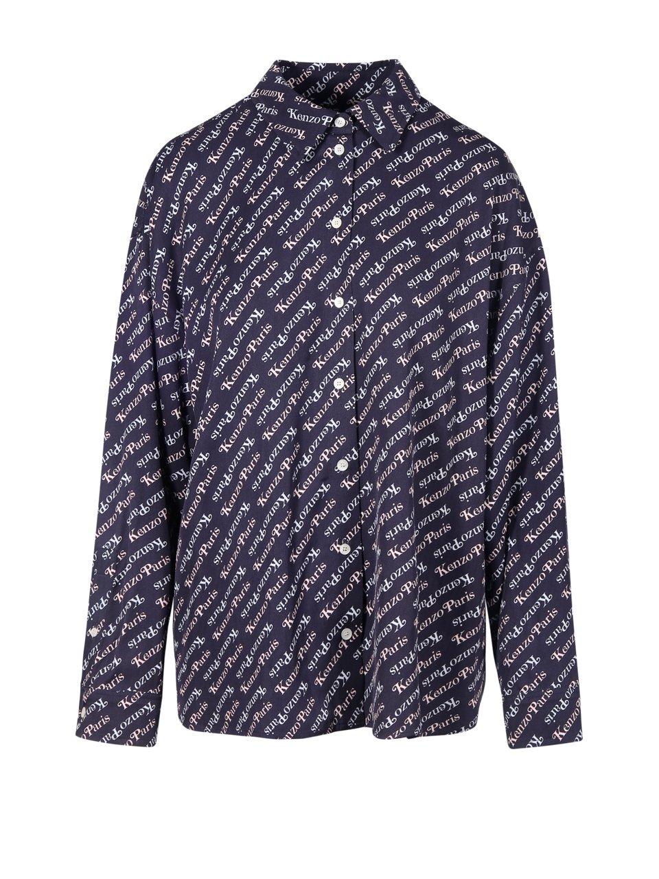 Kenzo Verdy Shirt In Blue
