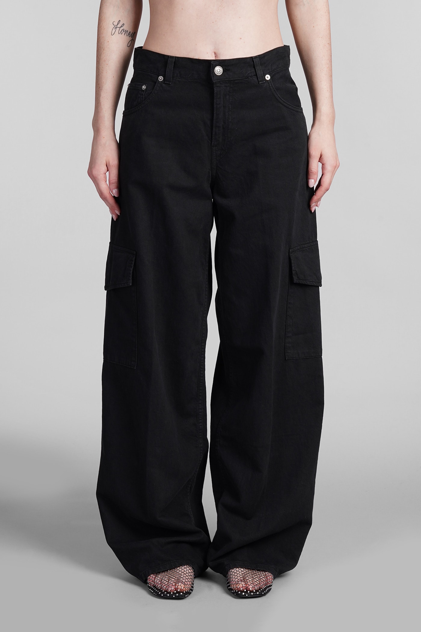 Shop Haikure Bethany Jeans In Black Cotton