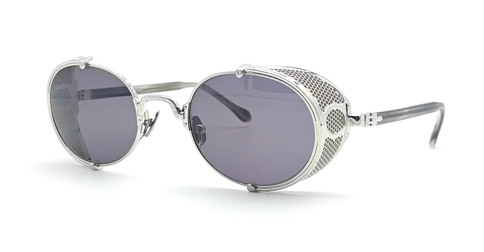 Shop Matsuda 10610h - Palladium White Sunglasses