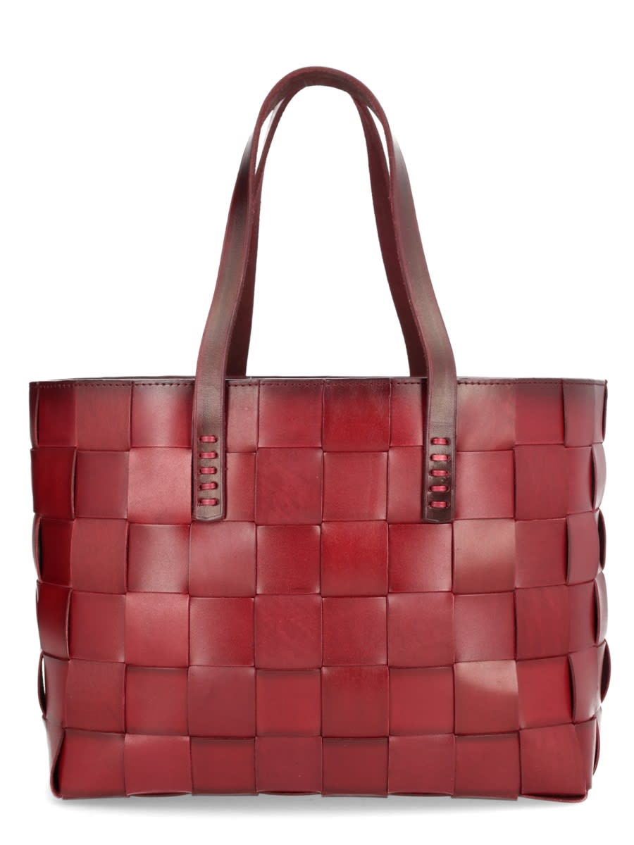 Dragon Diffusion Japan Tote Bag In Burgundy