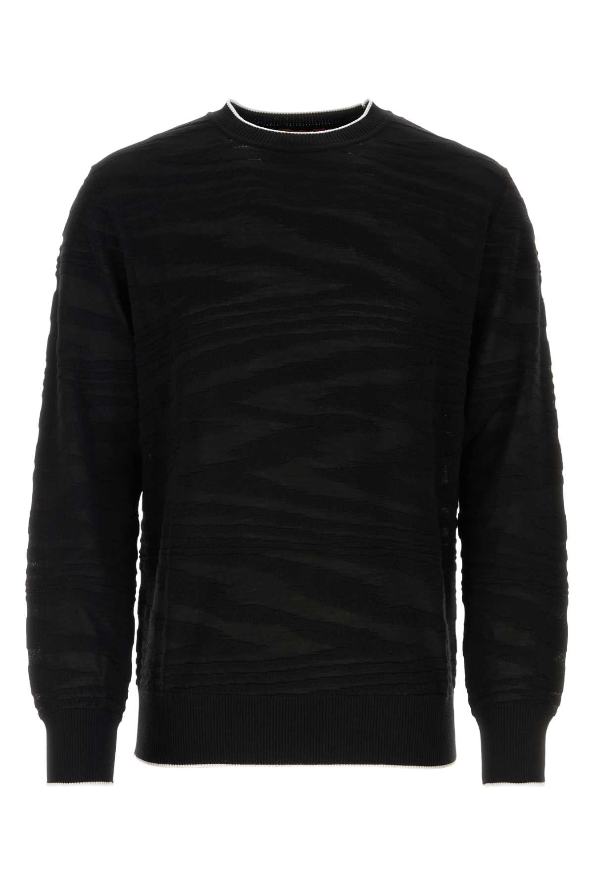 Missoni Black Wool Blend Sweater