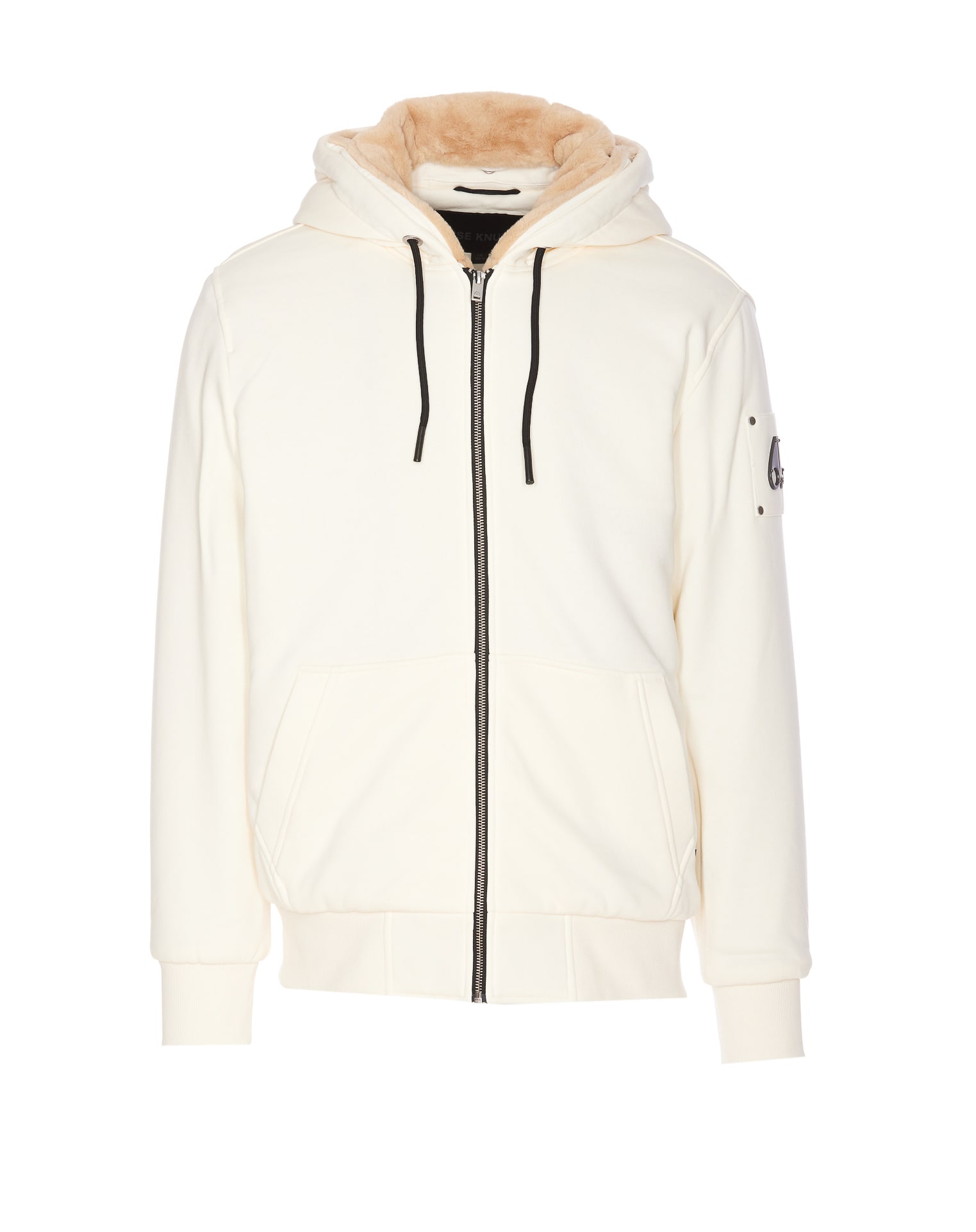 Shop Moose Knuckles Classic Bunny Jacket In White