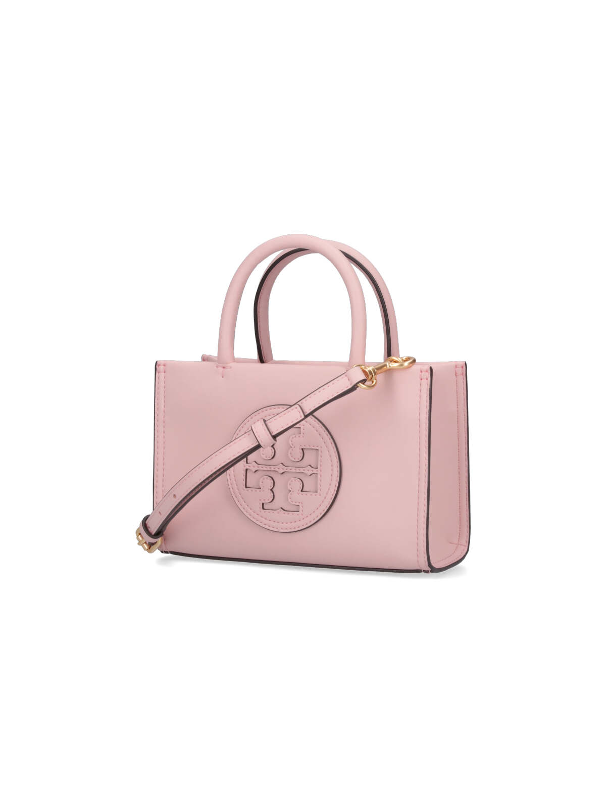 Shop Tory Burch Ella Mini Tote Bag In Pink