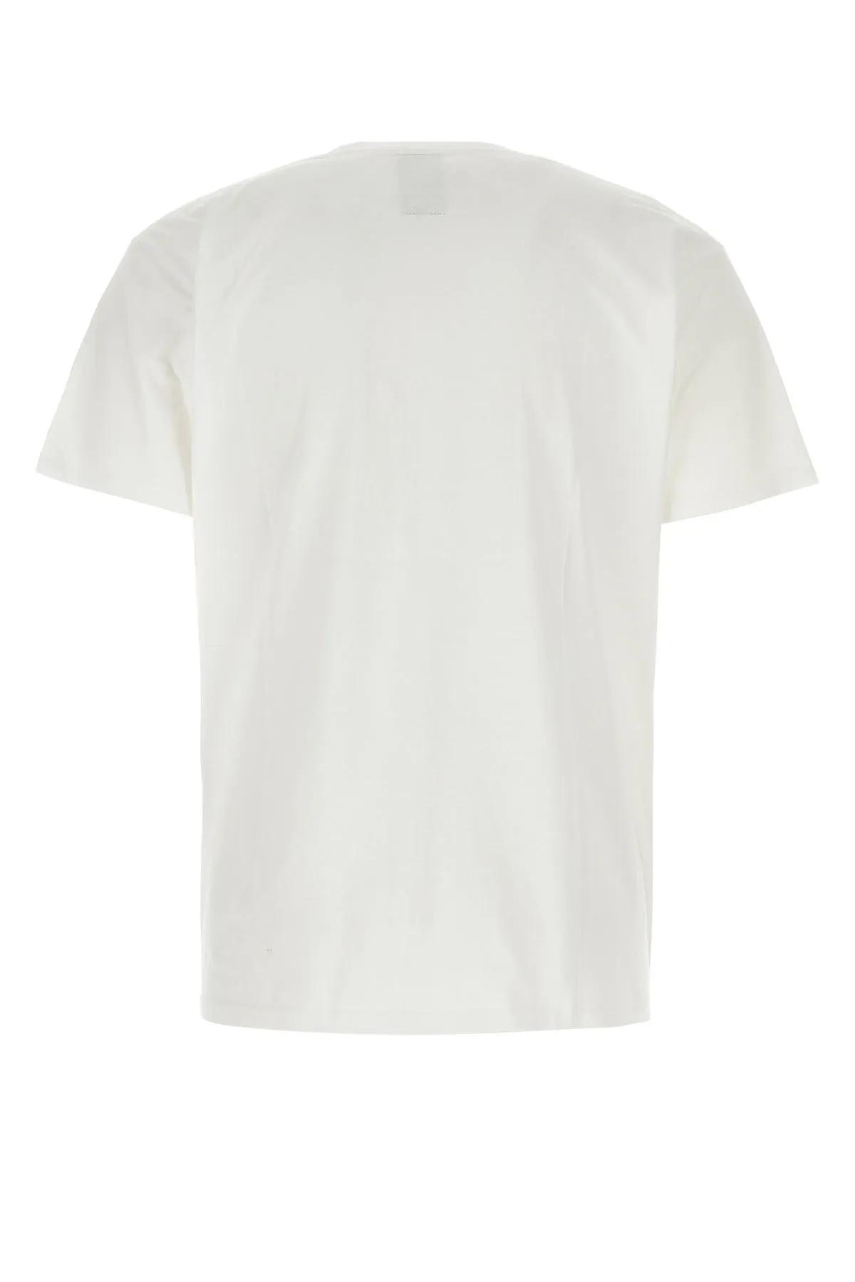 Shop Wild Donkey White Cotton T-shirt