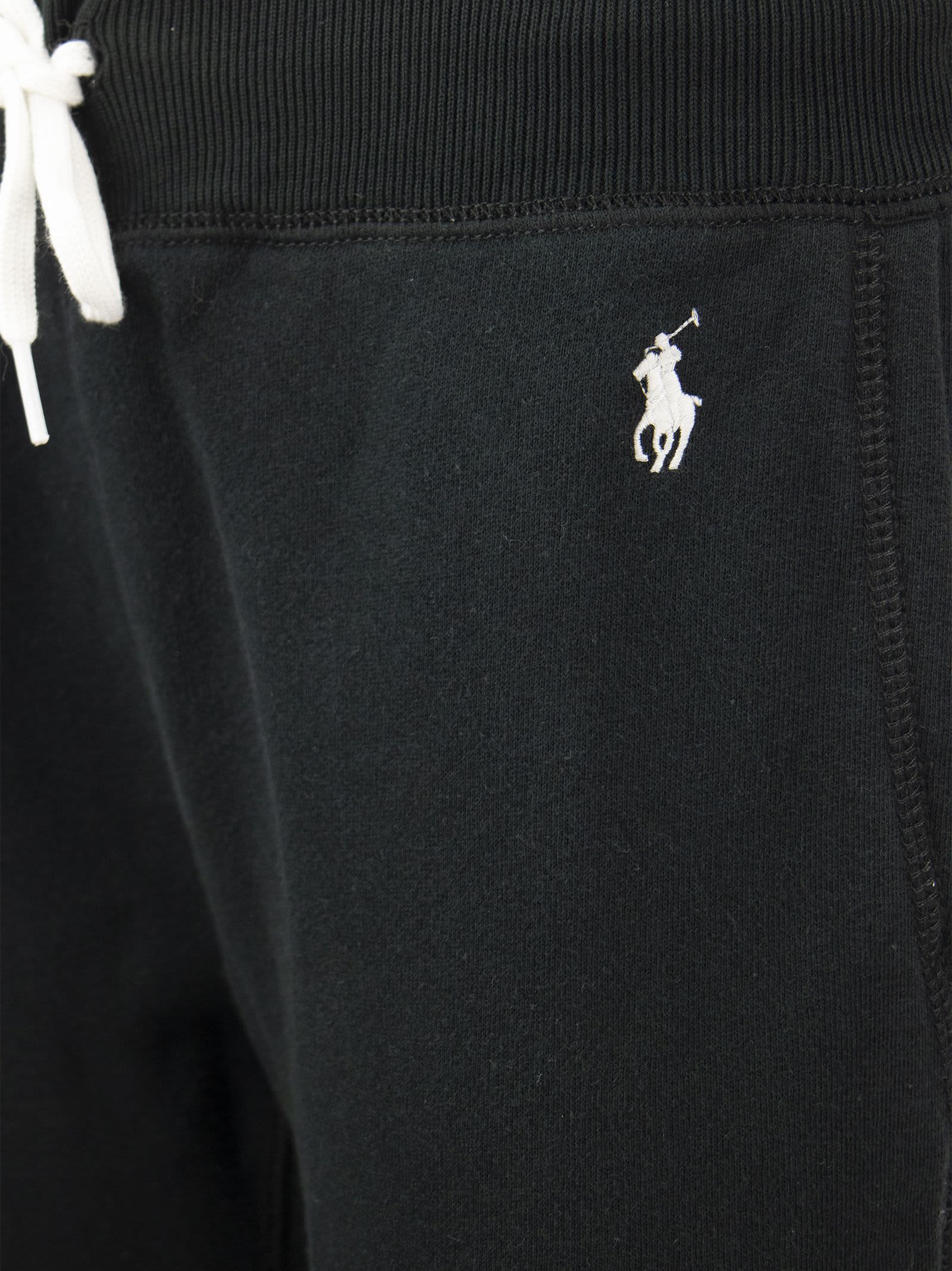 Shop Polo Ralph Lauren Sweat Jogging Trousers In Black